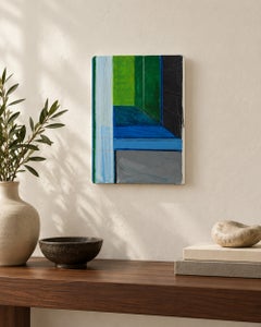 Stephen Snoddy “Untitled 186” Abstract Mixed Media Painting, United Kingdom 2020