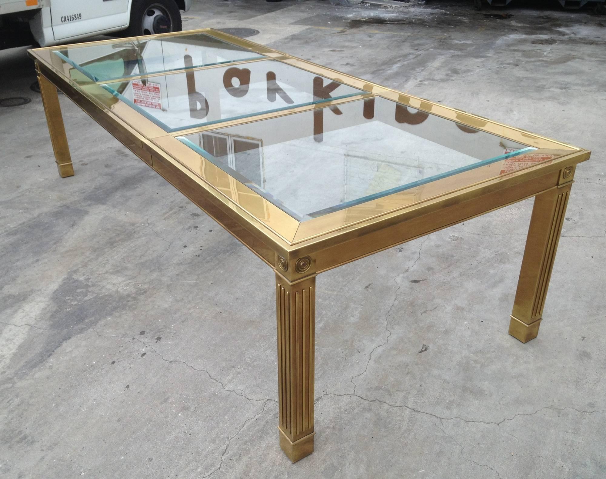 glass extension tables