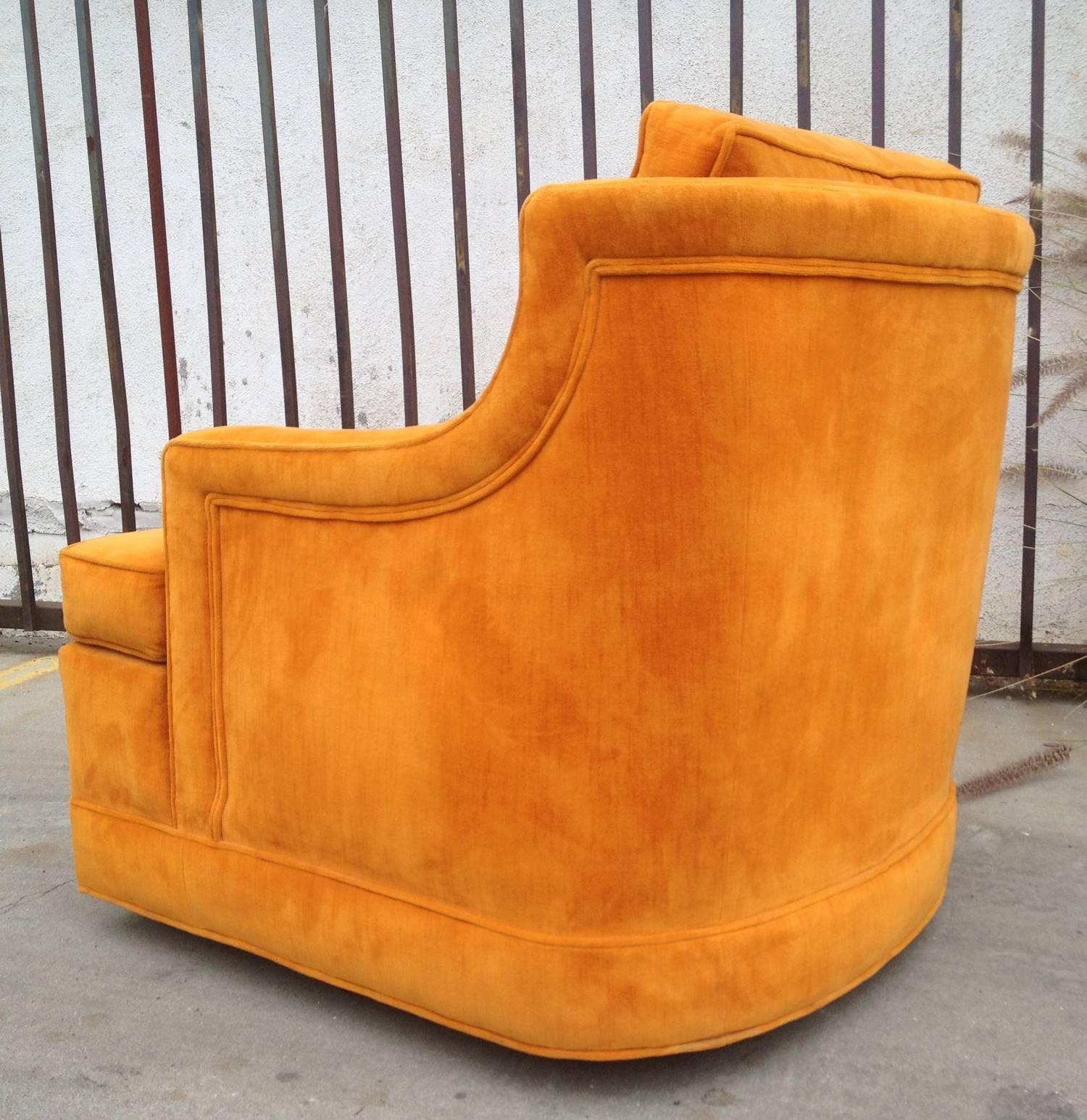 1960s Armchairs by Edward Wormley for Dunbar In Fair Condition In Los Angeles, CA