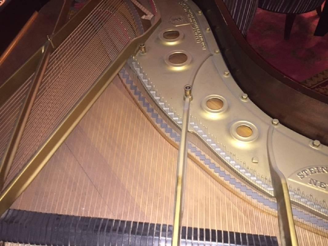 20th Century Steinway AIII Louis XV Walnut Grand Piano
