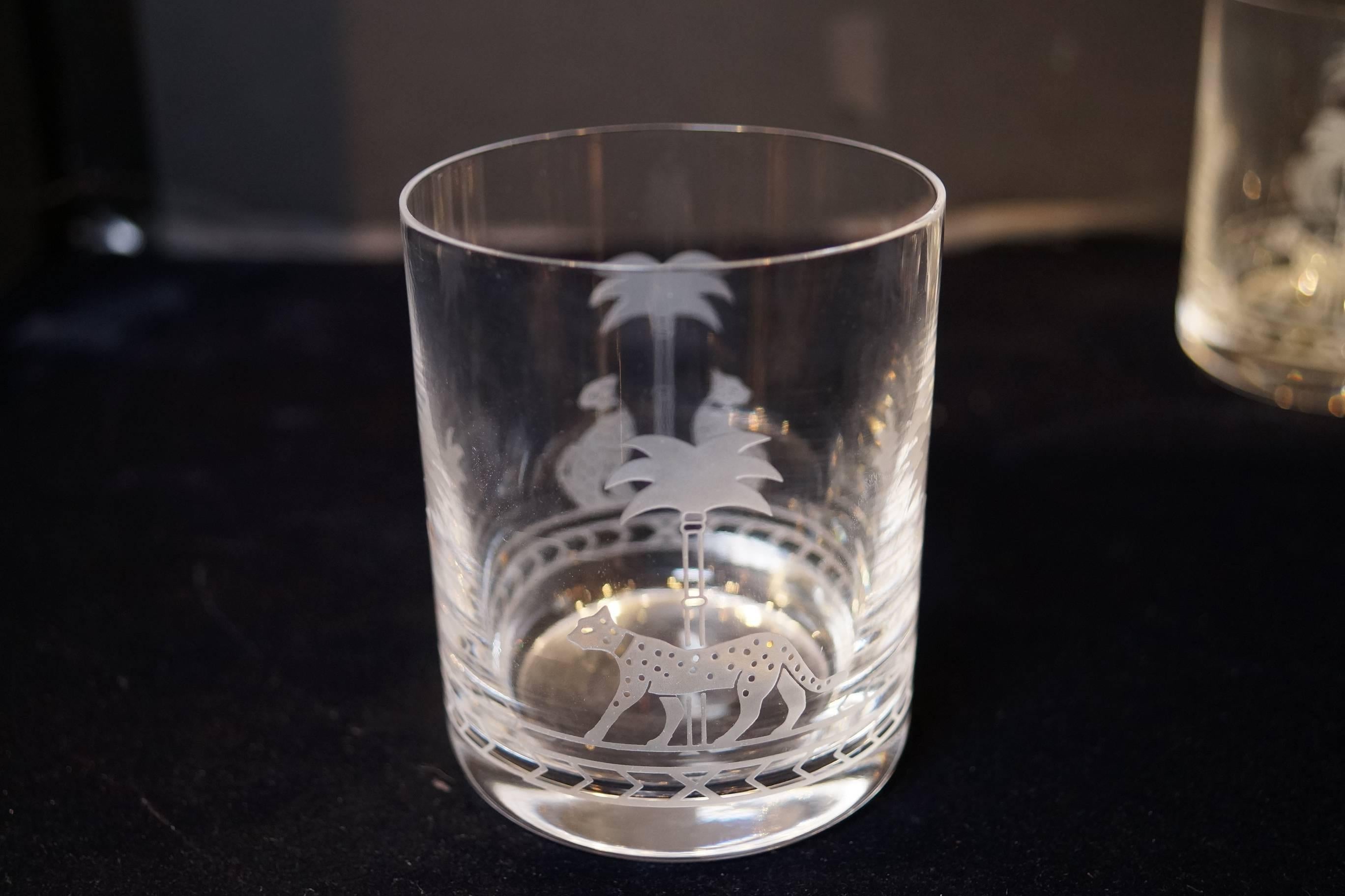 dior drinking glasses