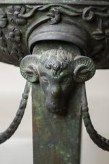 Wonderful Large Italian Neoclassical Bronze Athennienne Standing Centerpiece