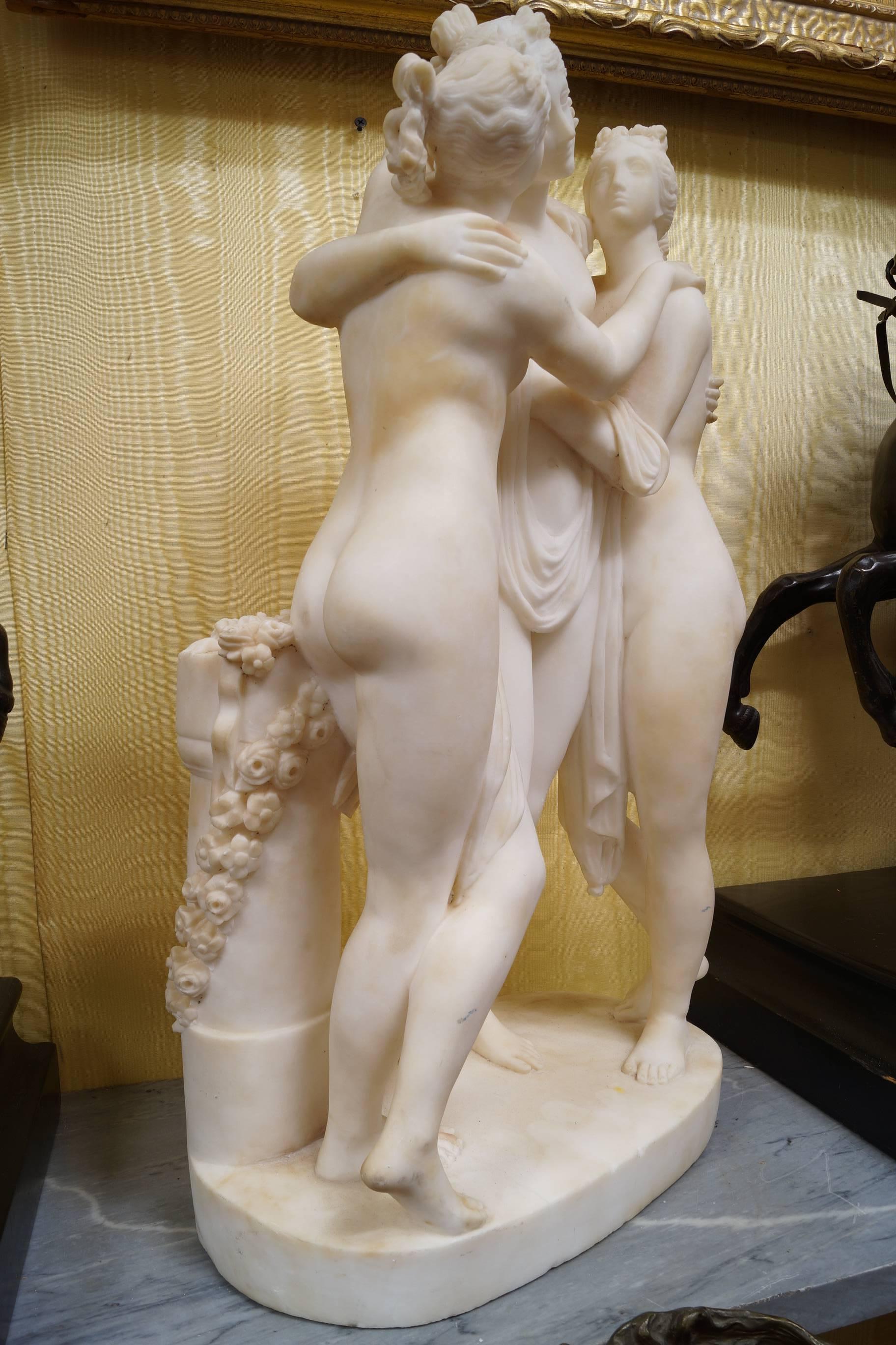 the three graces statue for sale