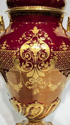 Exceptional Royal Vienna Porcelain Vase