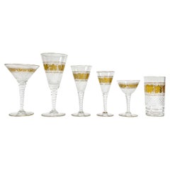41-Piece Set of Westminster Glass Stemware from Val St. Lambert