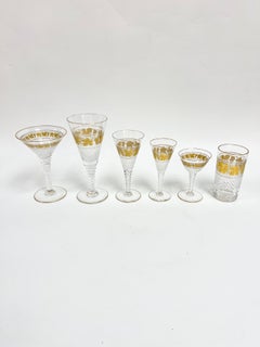 41-Piece Set of Westminster Glass Stemware from Val St. Lambert