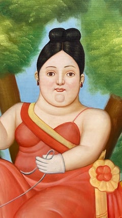 «La Primera Domma» (La primera dama), según Fernando Botero