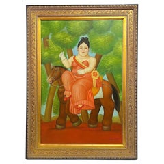 «La Primera Domma» (La primera dama), según Fernando Botero