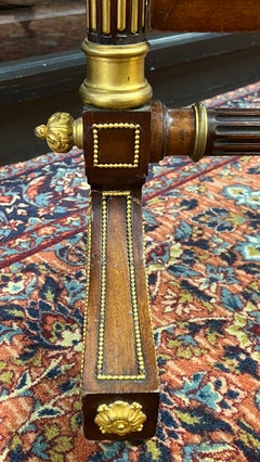 Exceptional Antique Cheval Mirror in the French Louis XVI Style