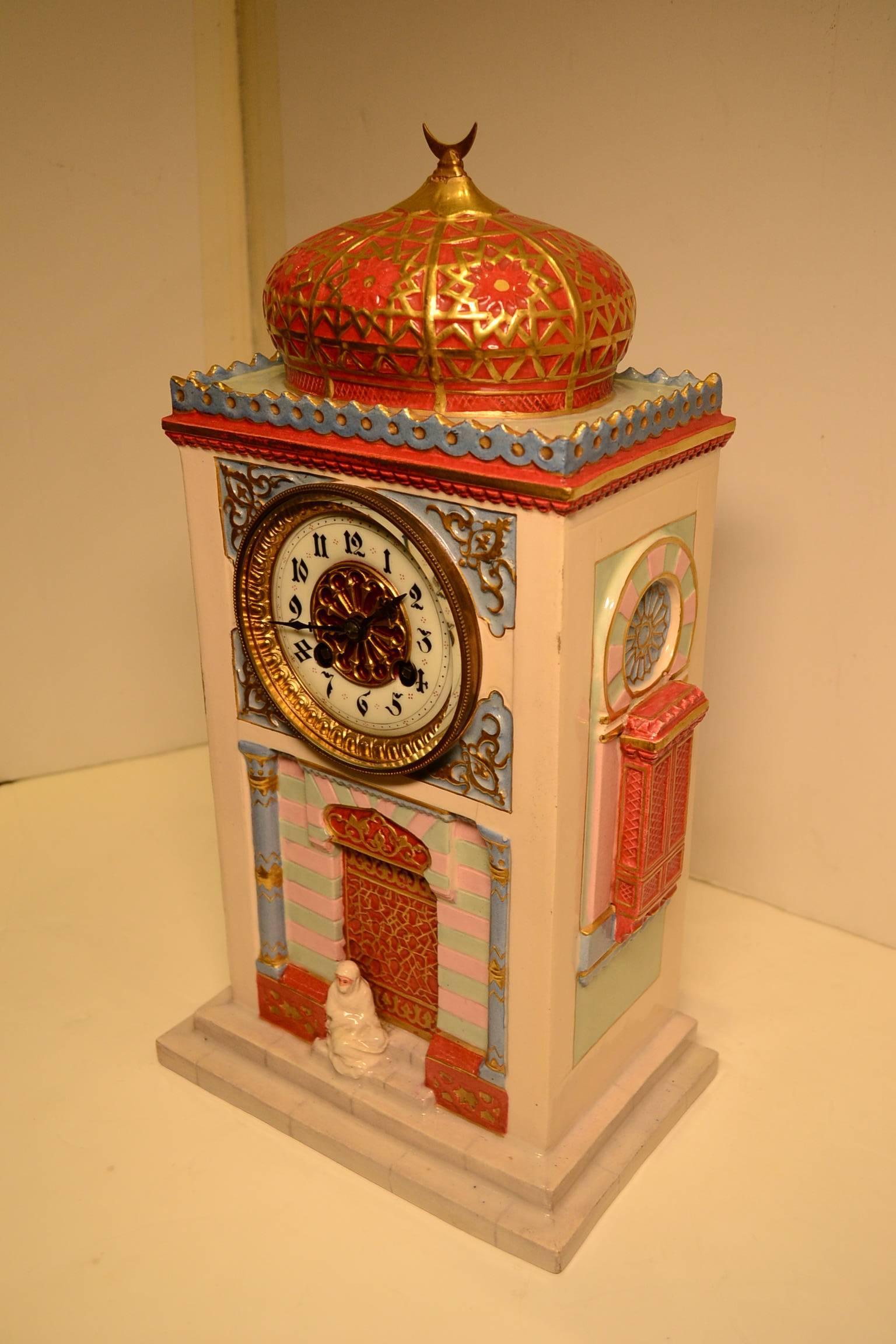 unusual mantel clocks