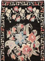 Vintage Russian Bessarabian Flat-Weave Runner