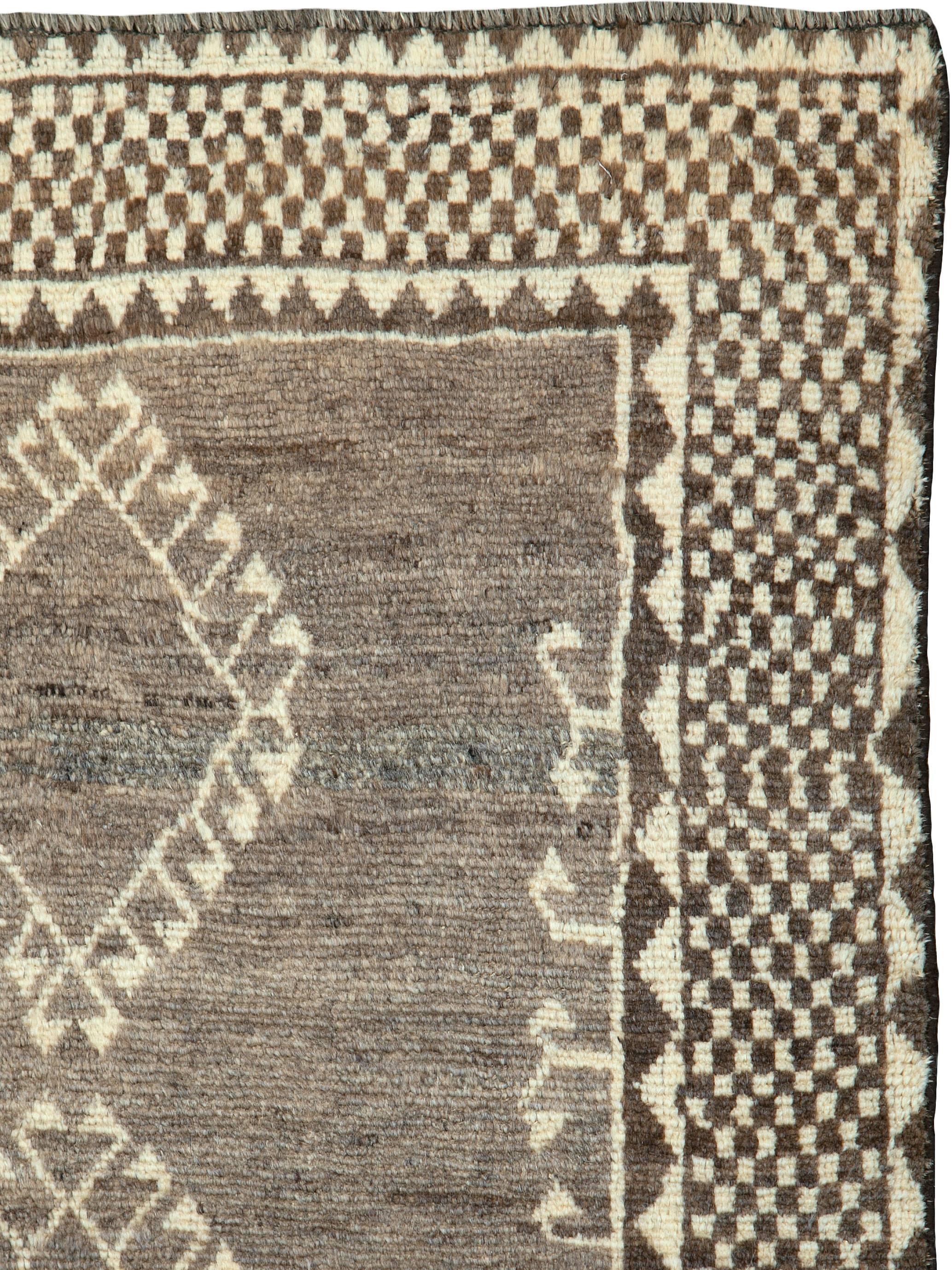 Tribal Vintage Persian Gabbeh Rug