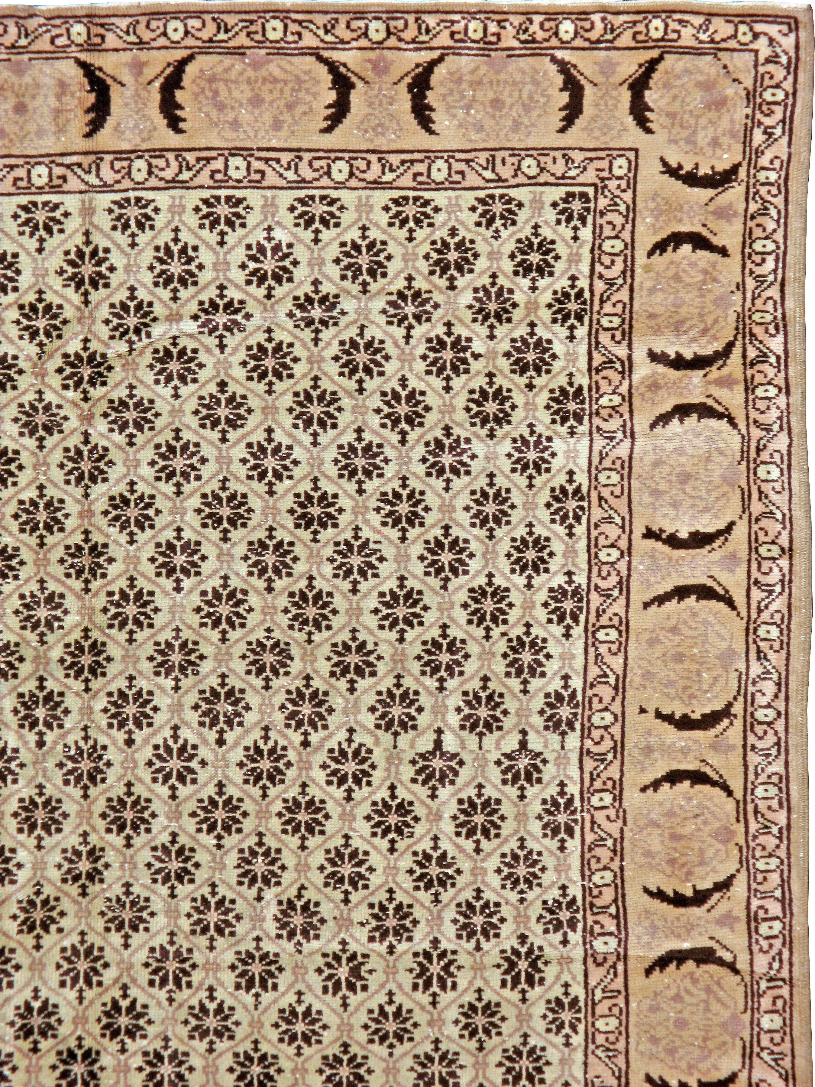 Türkischer anatolischer Teppich (Handgewebt) im Angebot