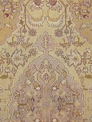 Antique Indian Agra Rug