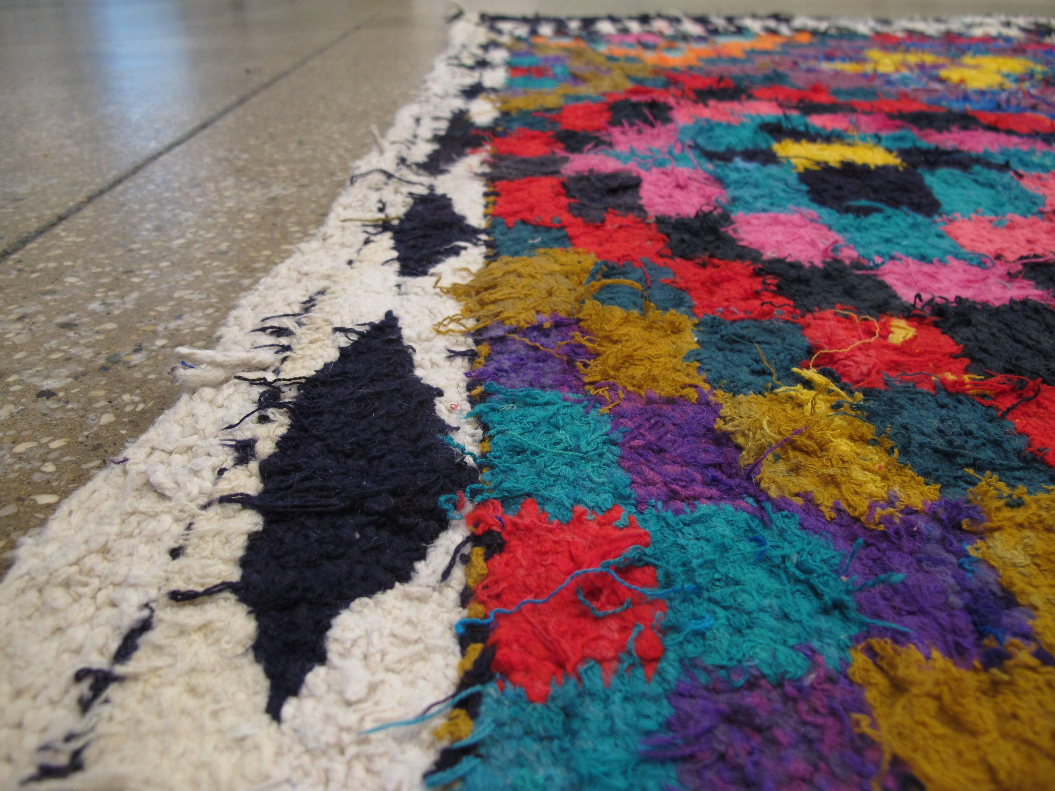 Alfombra Kilim Persa Vintage de Tejido Plano en venta 1