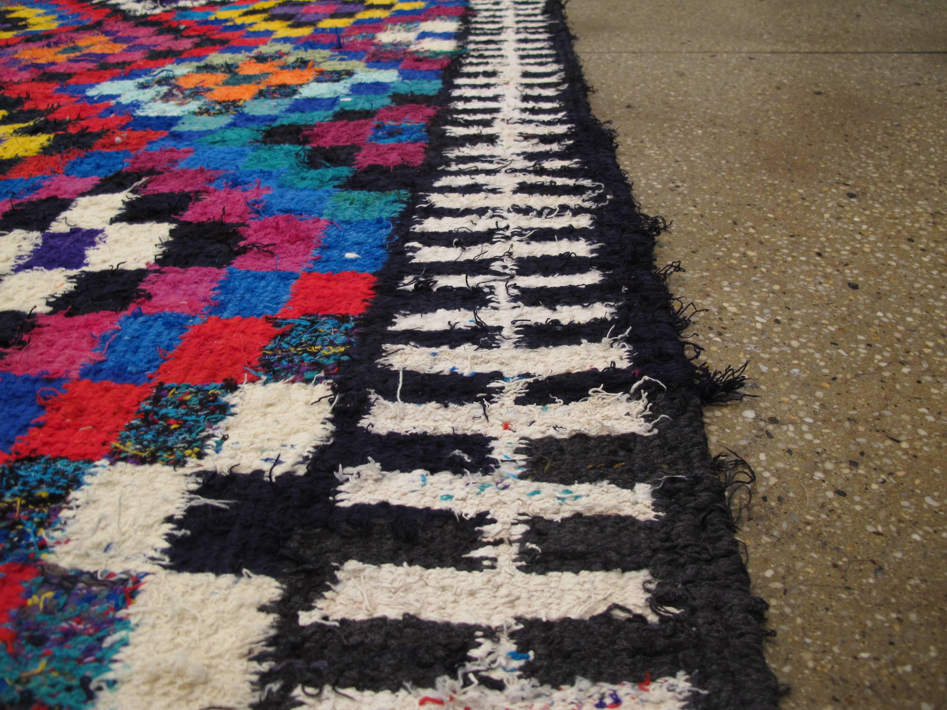Hand-Woven Vintage Persian Flat-Weave Kilim Rug For Sale