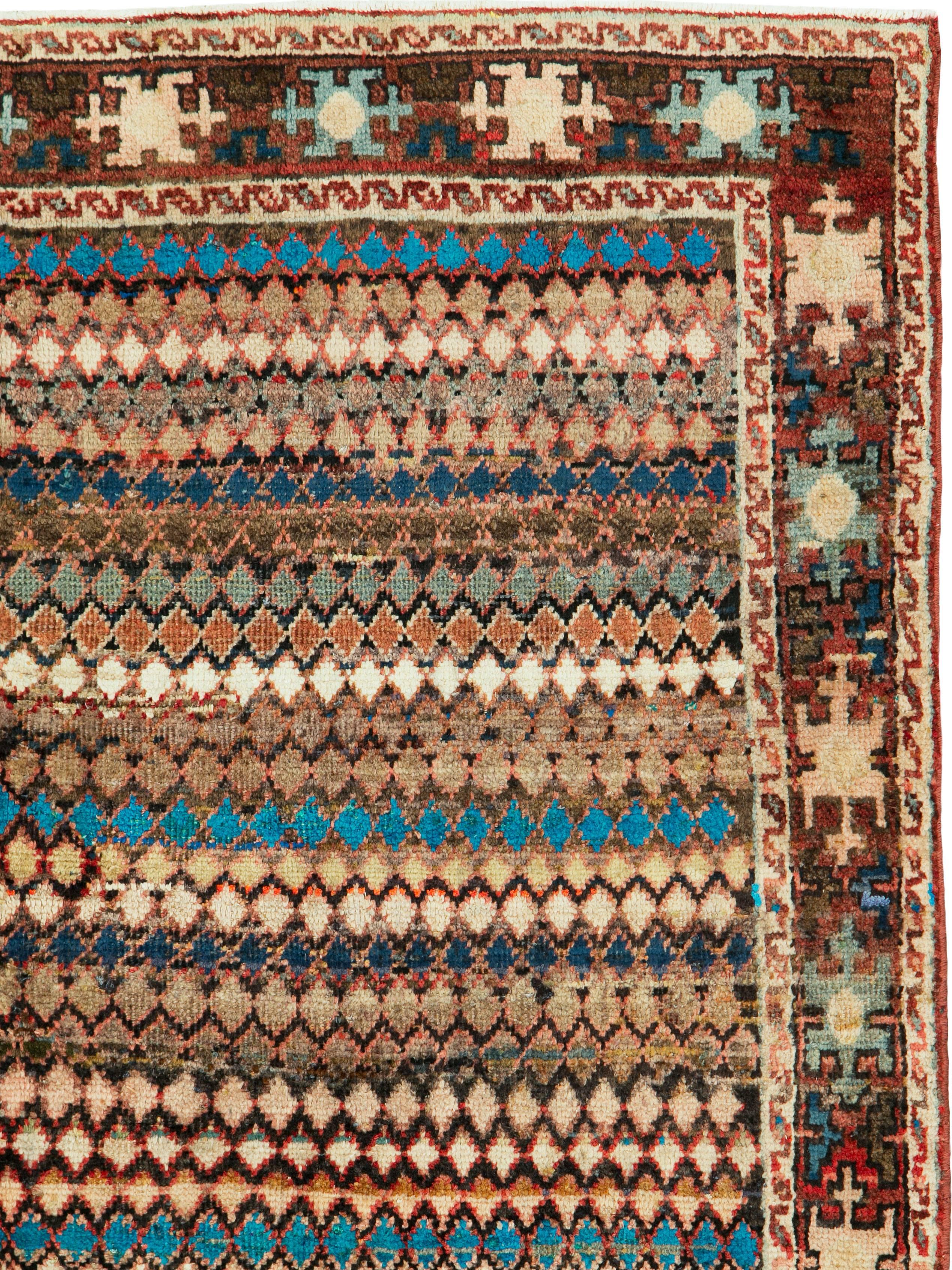Malayer Vintage Persian Hamadan Rug