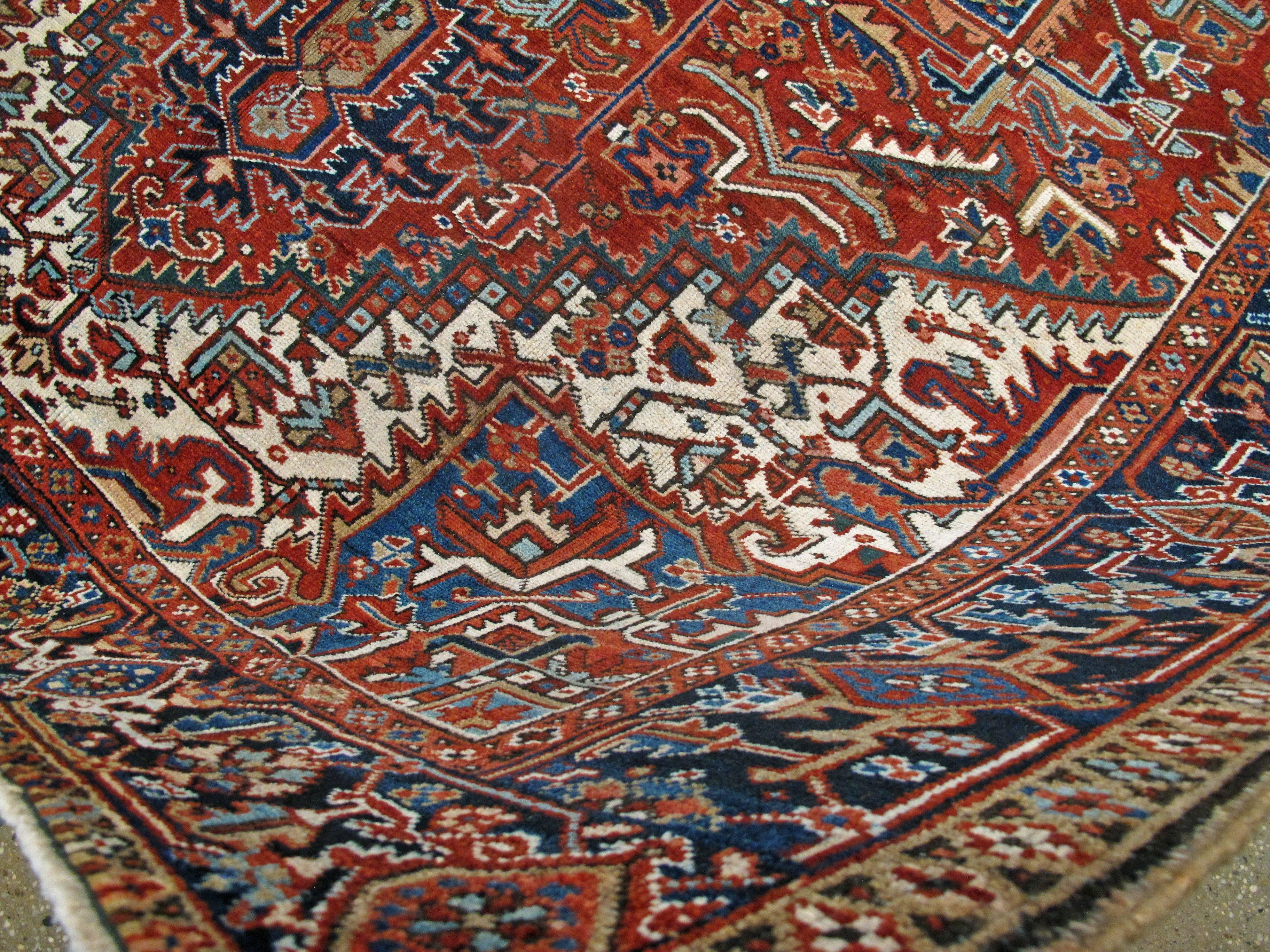 Vintage Persian Heriz Rug 2