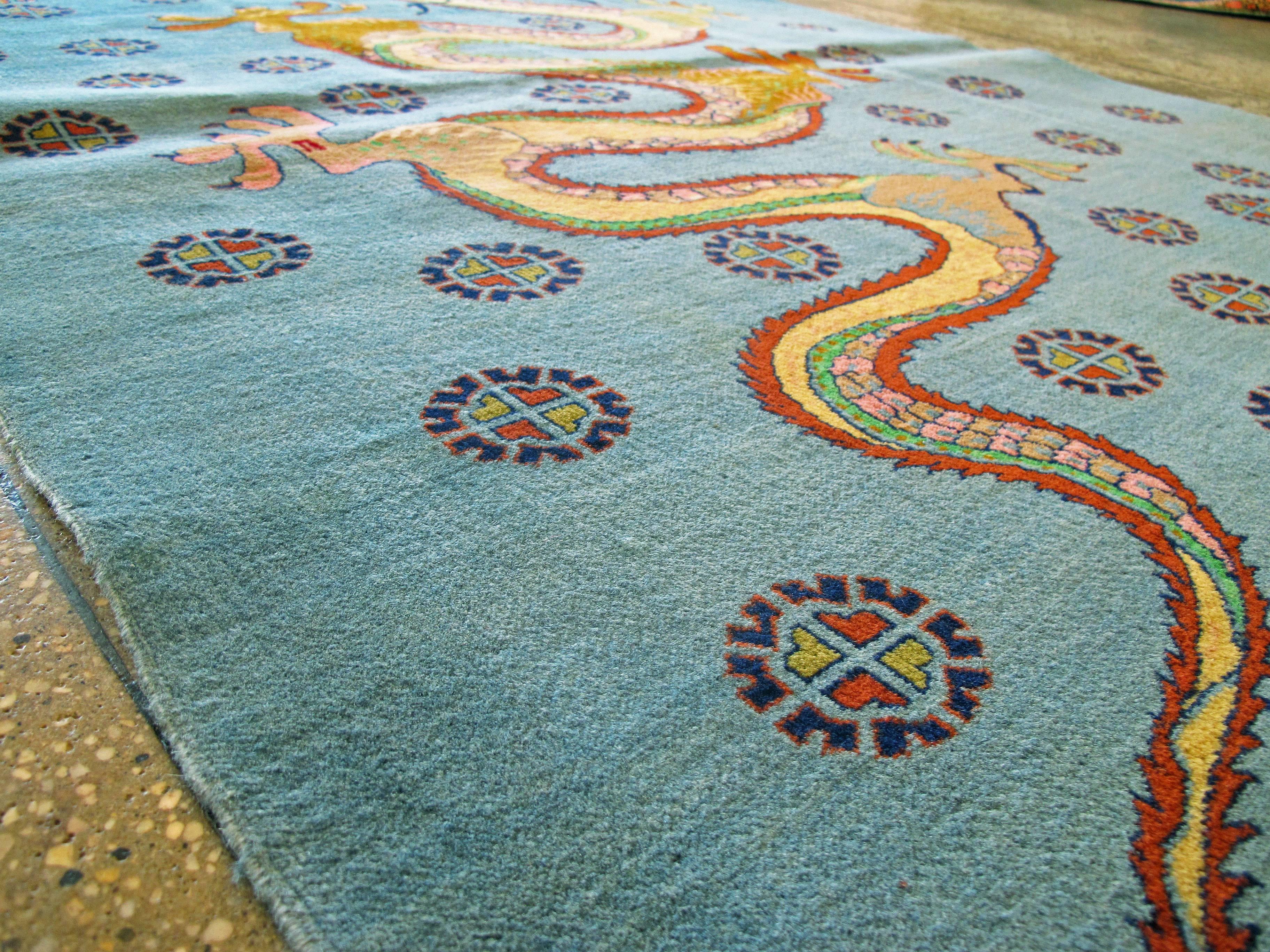 Persischer Mashad-Teppich, Vintage (Moderne) im Angebot