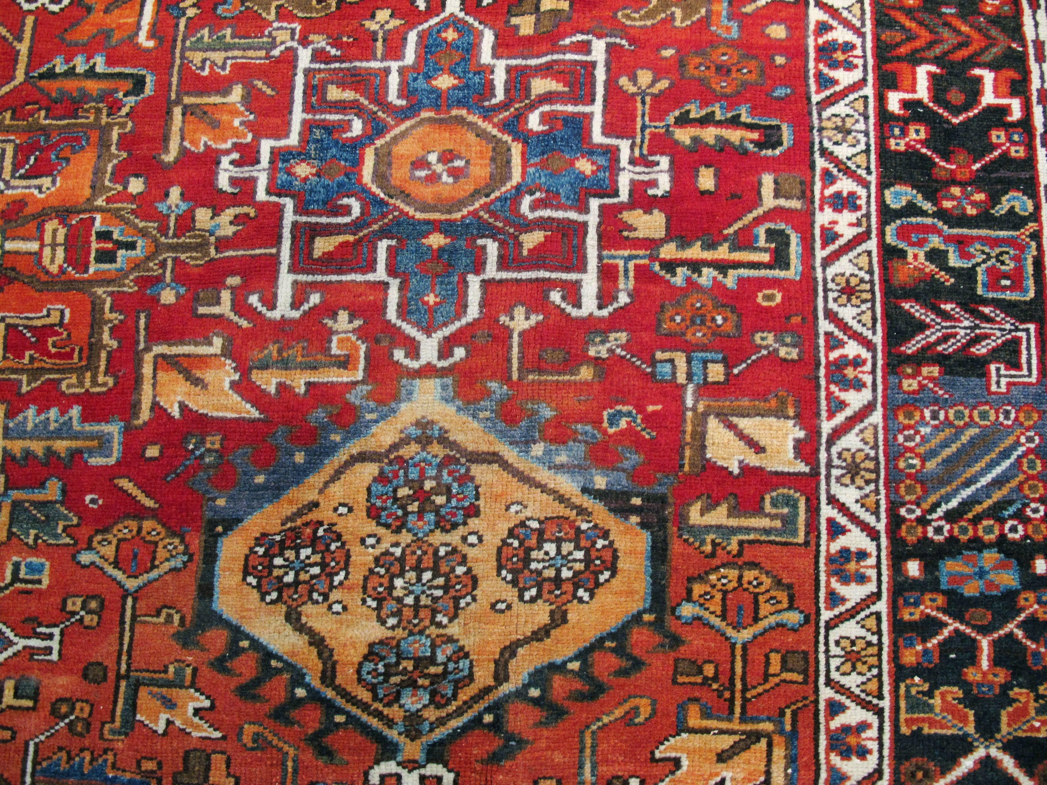 20th Century Vintage Persian Karajeh Rug For Sale