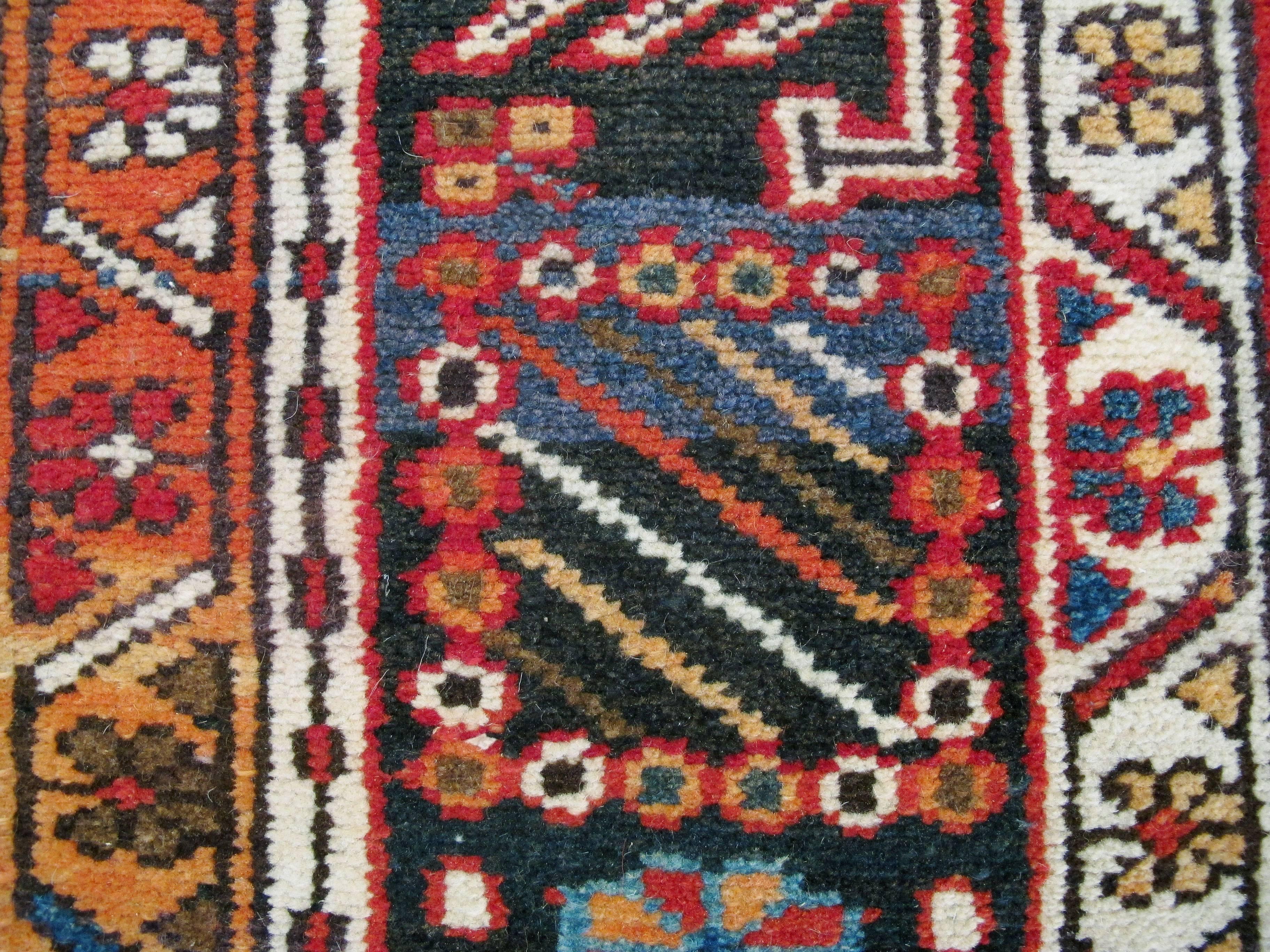 Vintage Persian Karajeh Rug For Sale 3