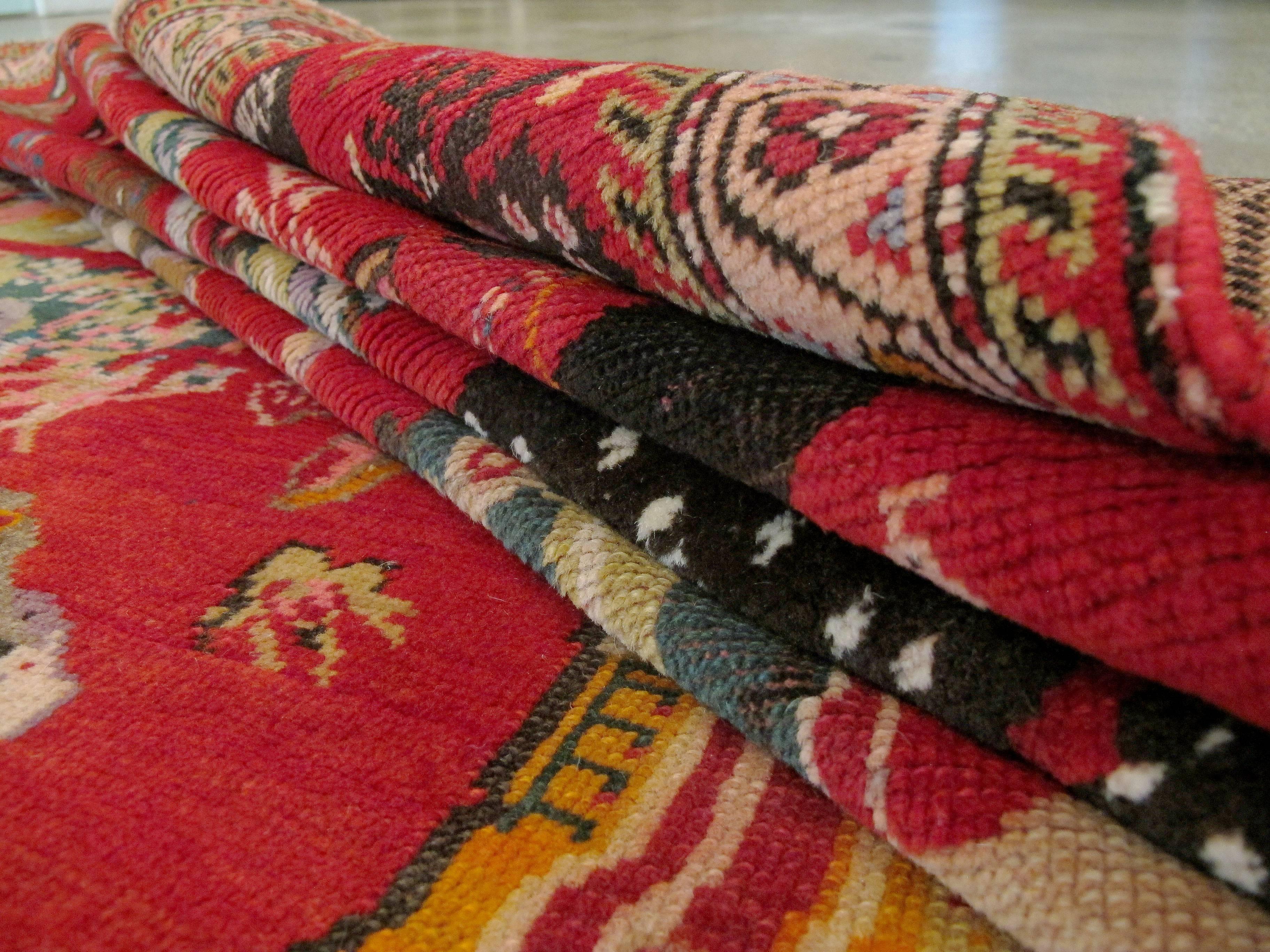 Vintage Caucasian Karabagh Rug For Sale 3
