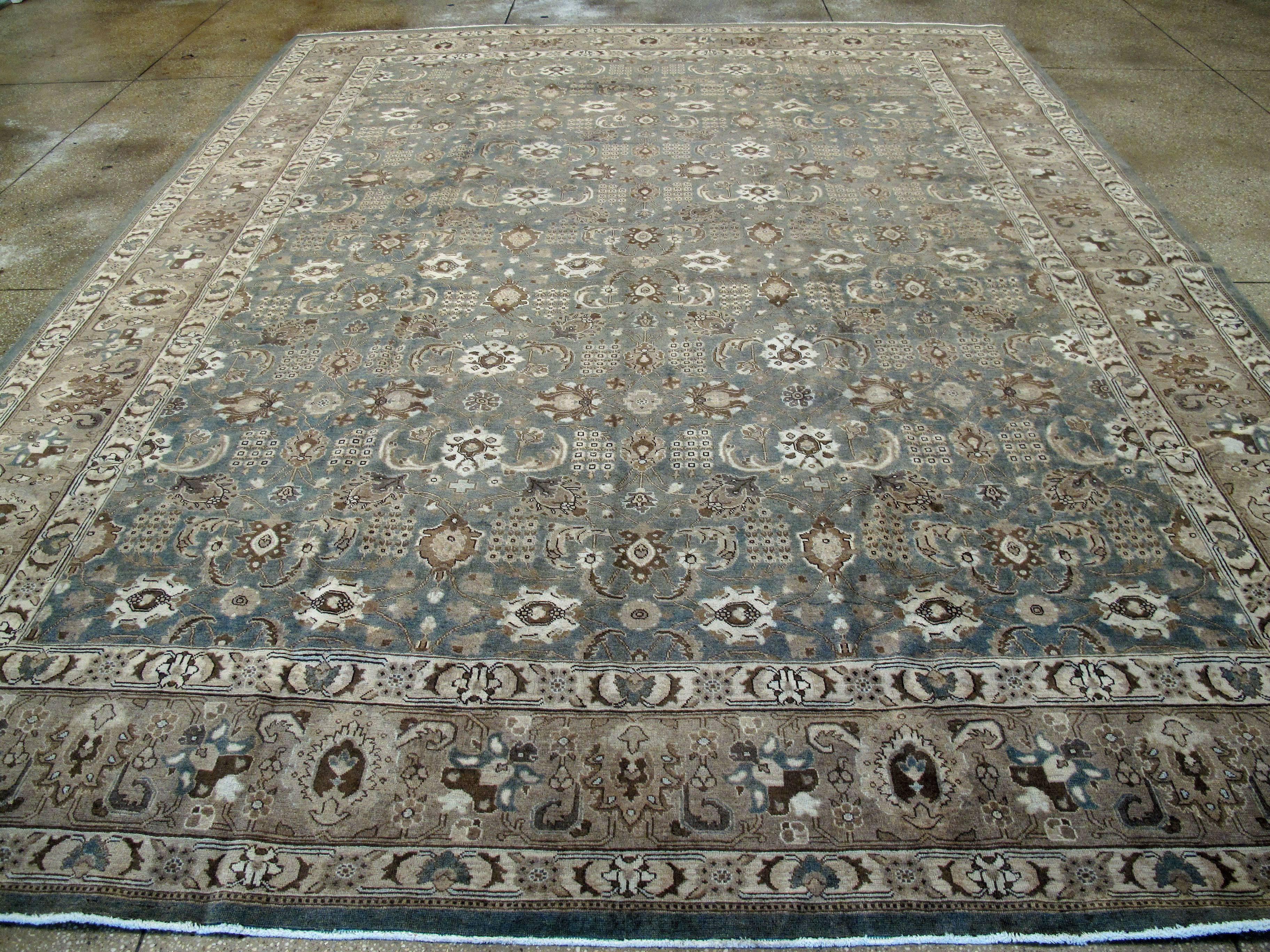 Mid-20th Century Antique Persian Tabriz Rug