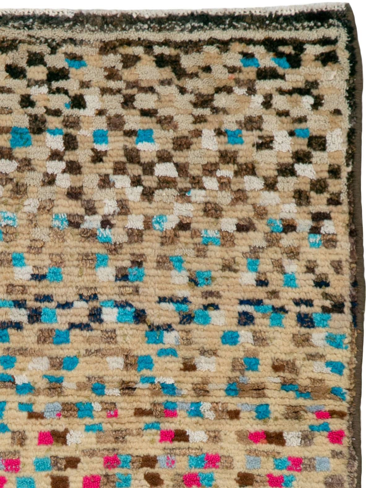 Persischer Gabbeh-Teppich aus der Moderne (Handgeknüpft) im Angebot