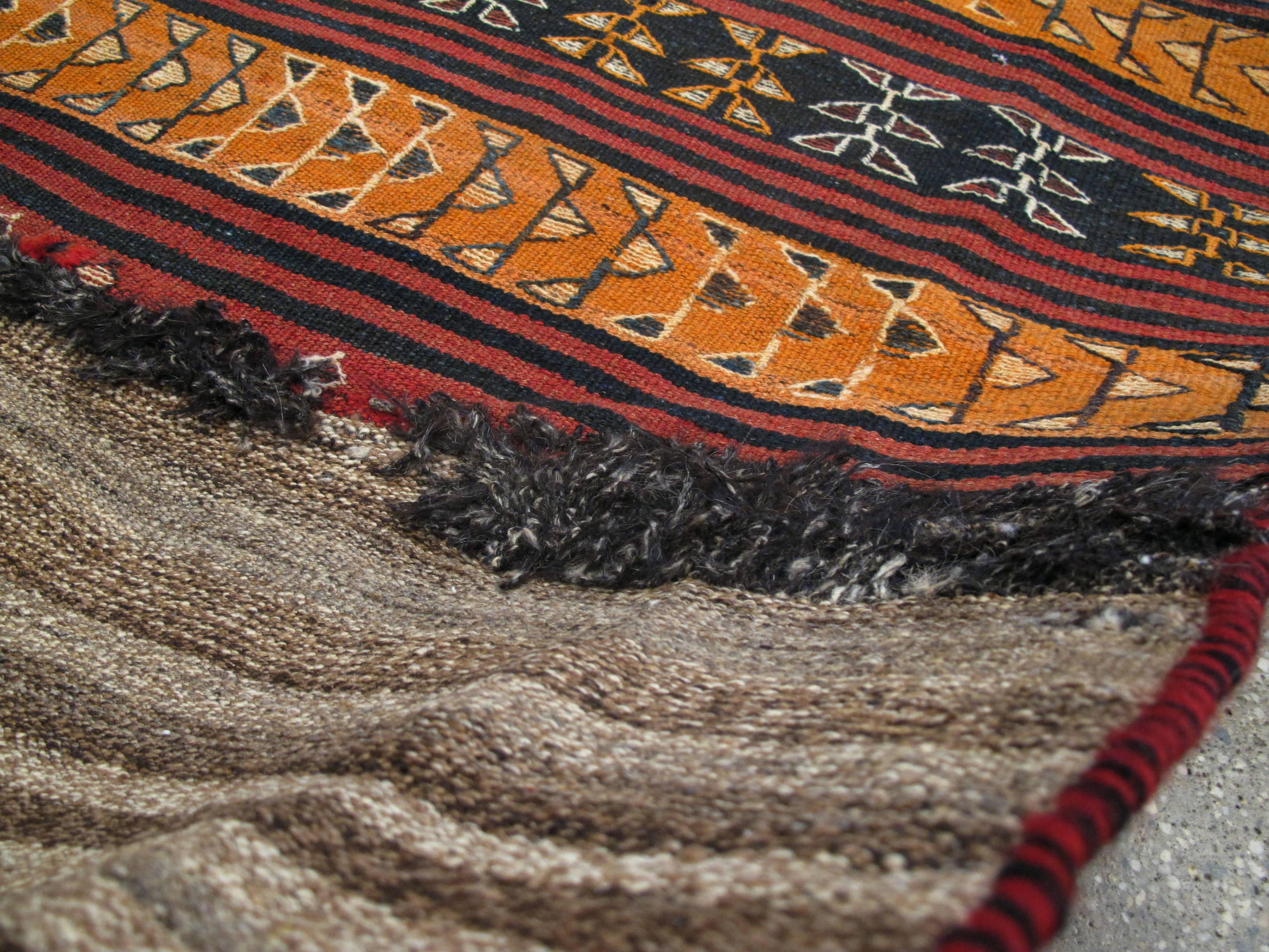 Vintage Persian Kilim Flat-Weave For Sale 2
