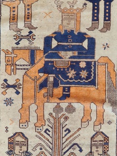 Antique Persian Gabbeh Rug