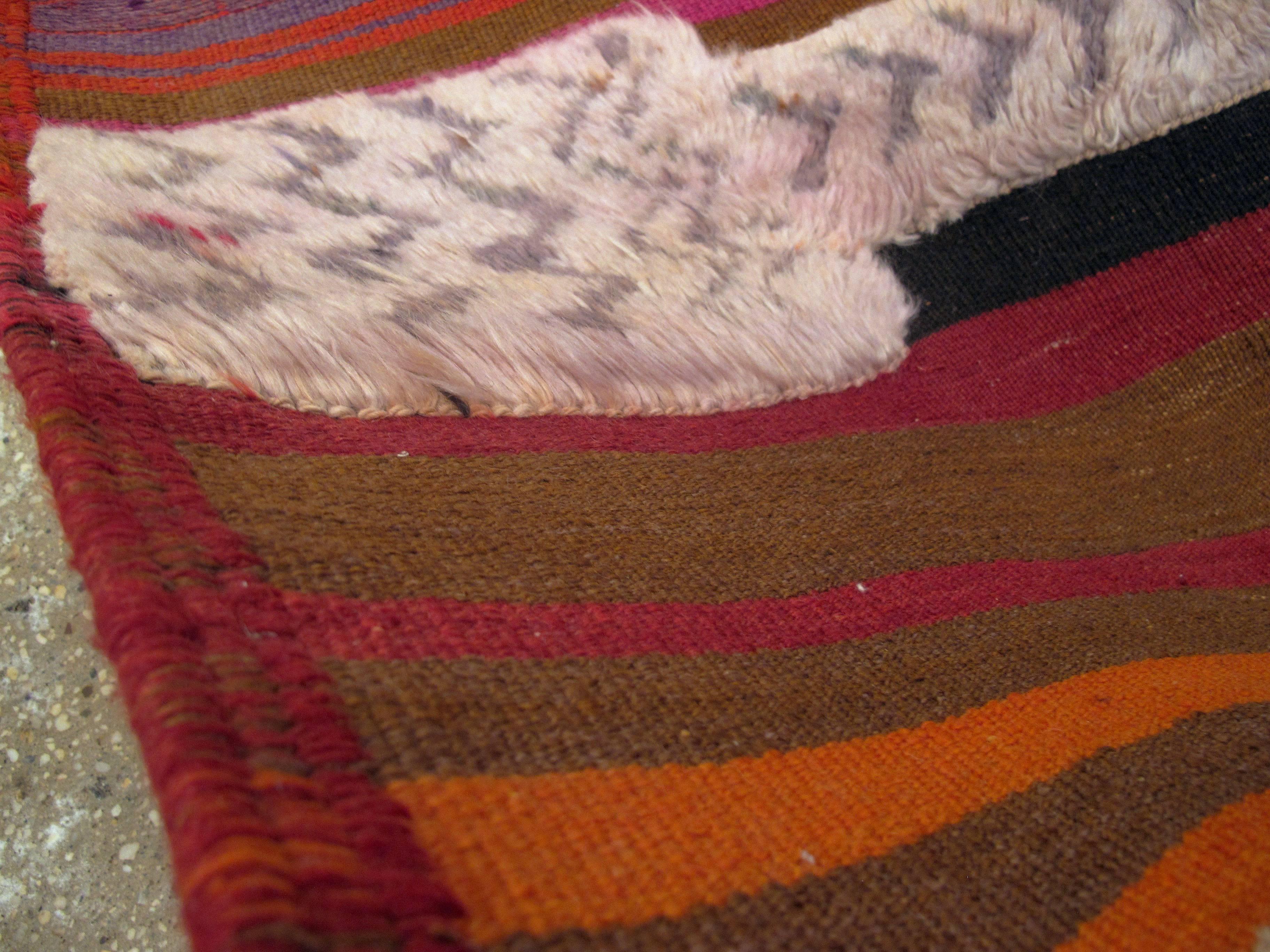 Vintage Persian Bakhtiari Kilim In Excellent Condition In New York, NY