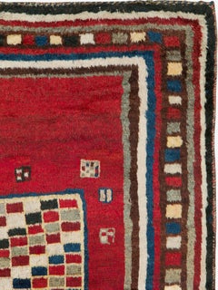 Vintage Persian Gabbeh Rug