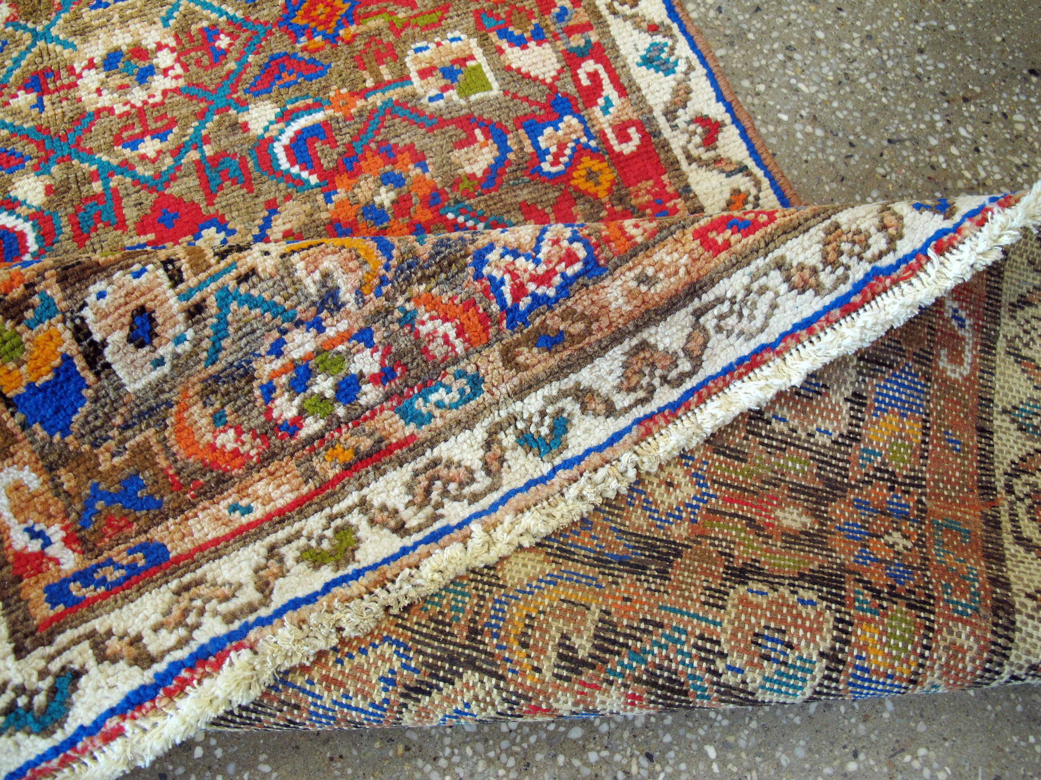 20th Century Vintage Persian Hamadan Rug