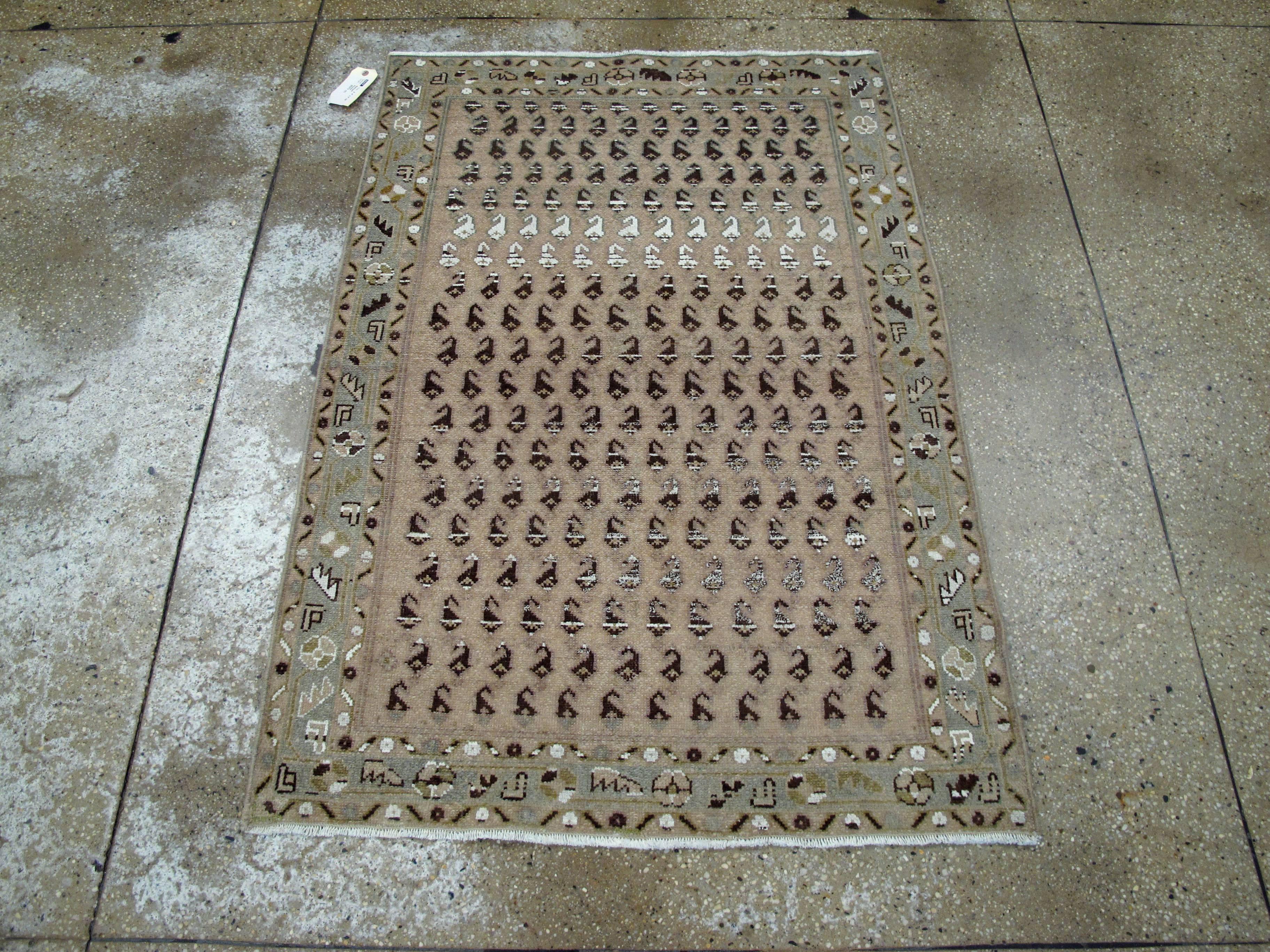 Moderno Tappeto persiano vintage Malayer in vendita