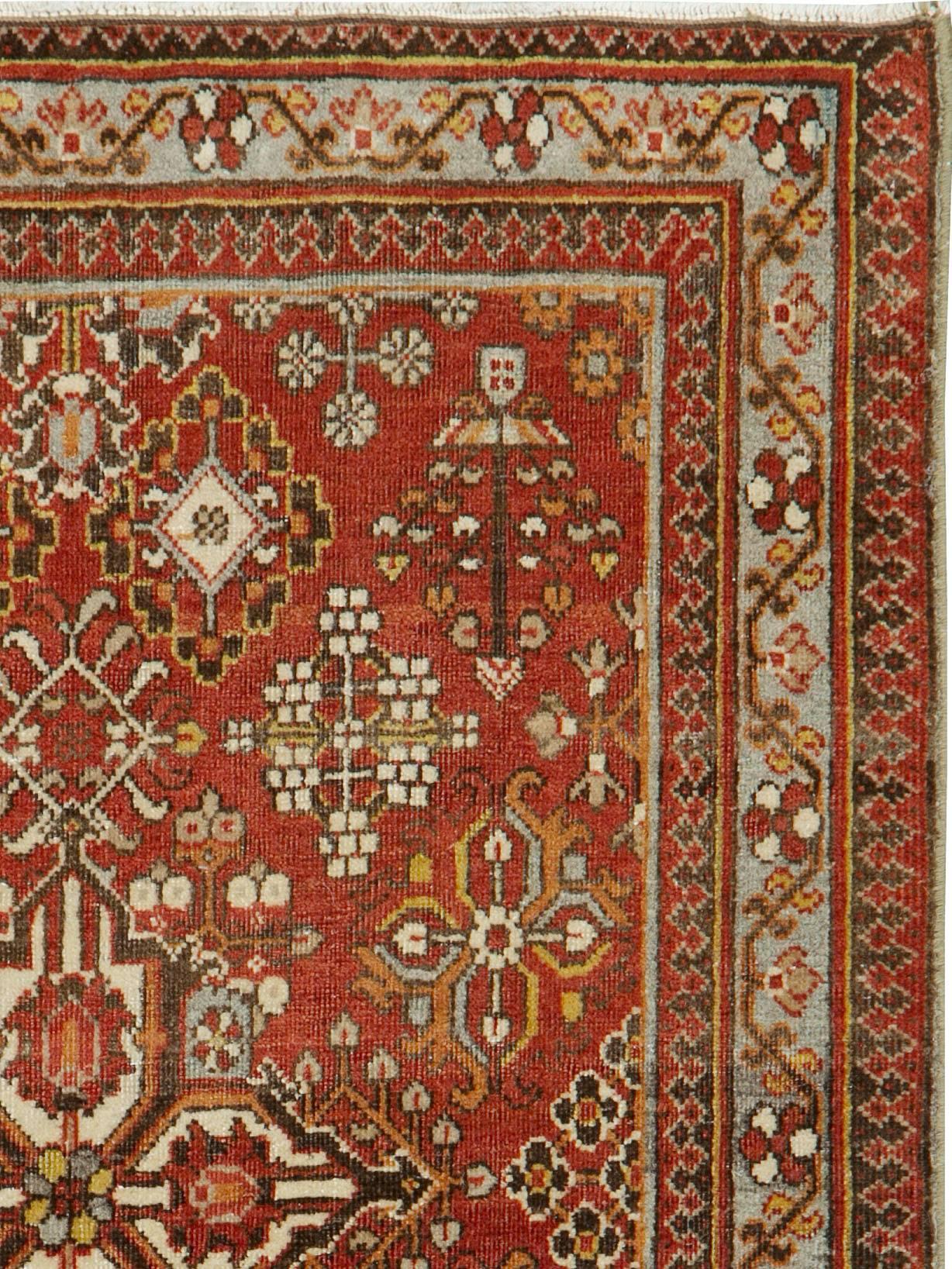 Tribal Antique Persian Joshegan Rug For Sale