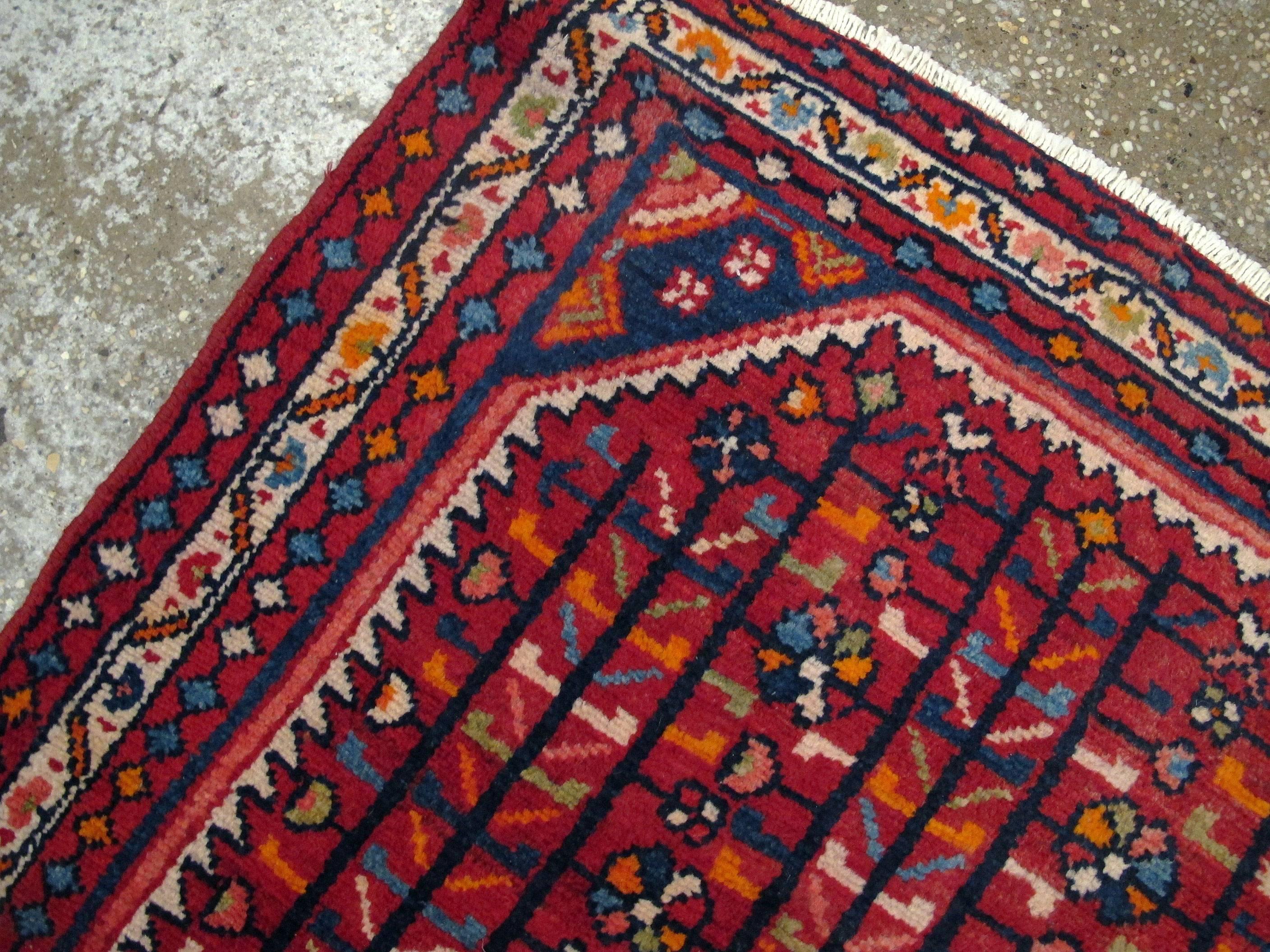 Persischer Malayer-Teppich im Vintage-Stil (20. Jahrhundert) im Angebot