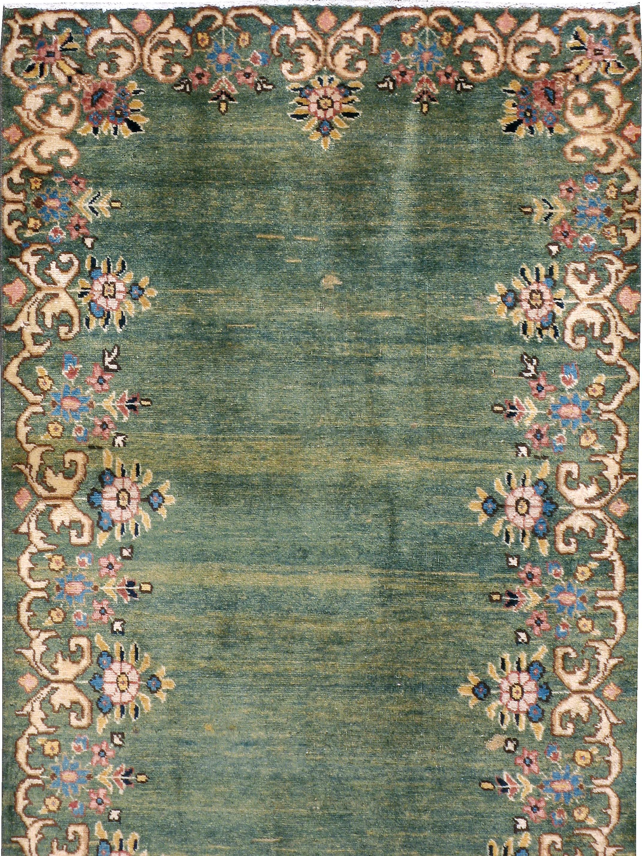 Hand-Woven Vintage Persian Tabriz Rug For Sale