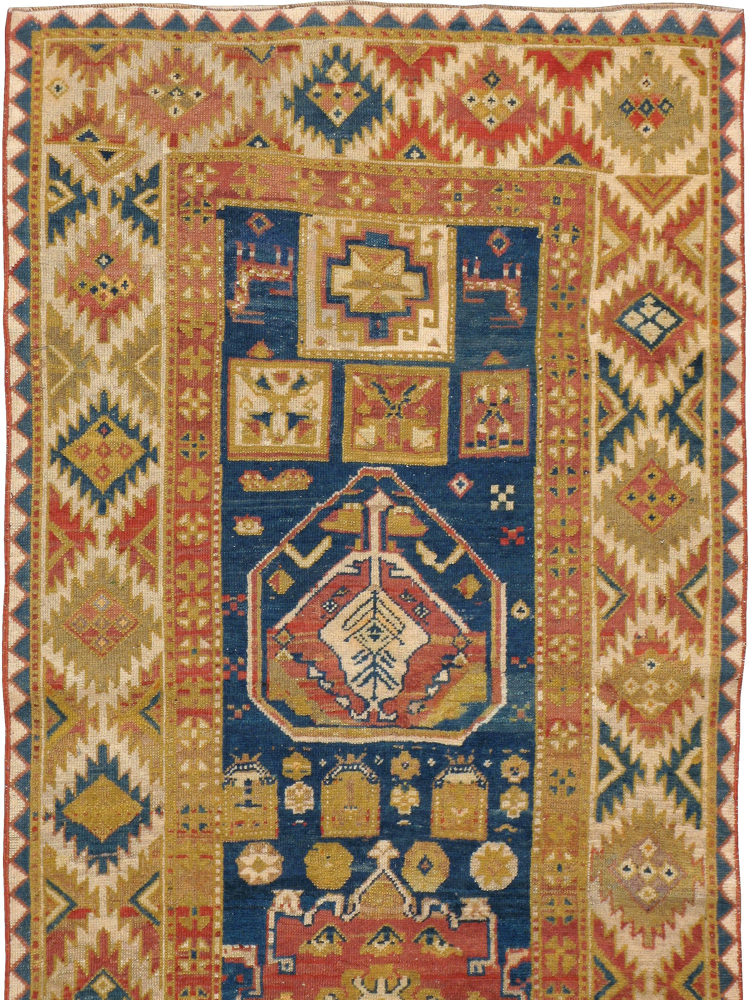 Hand-Woven Antique North West Persian Runner