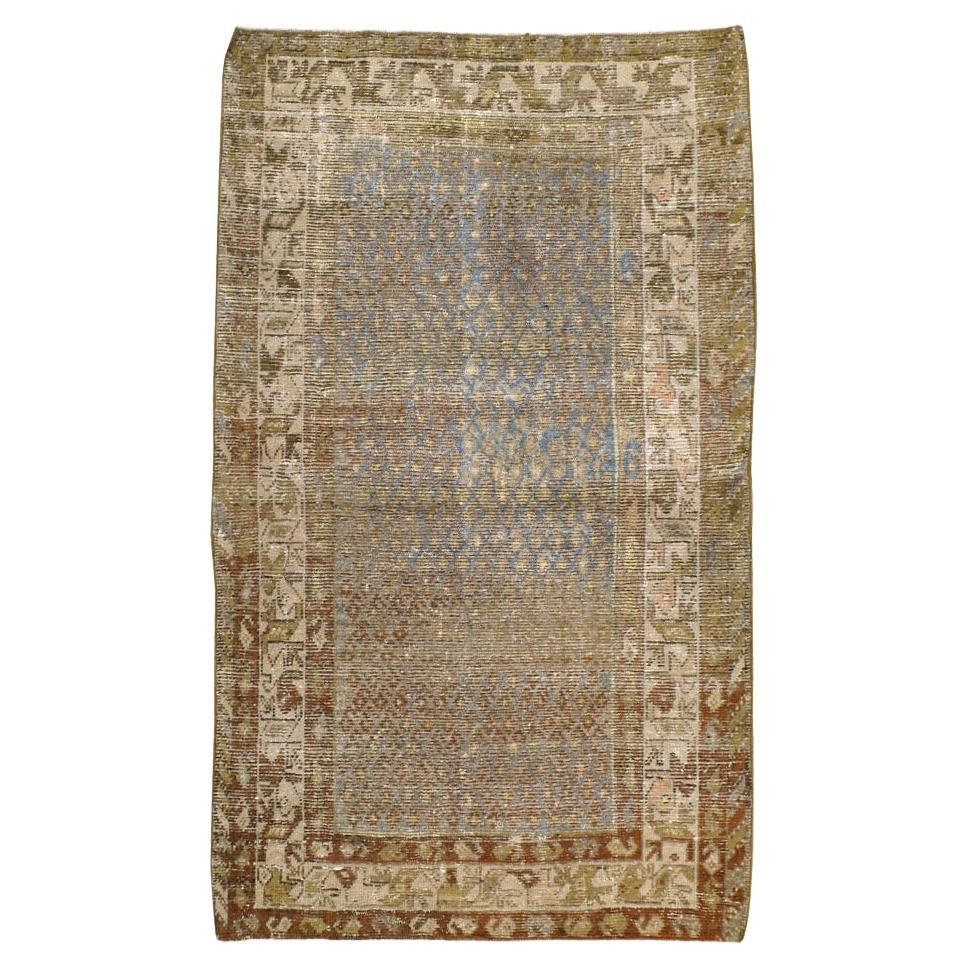 Alfombra persa malayer antigua envejecida