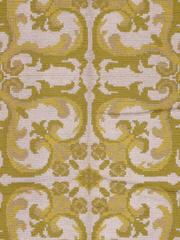 Vintage Portuguese Needlepoint Flat-Weave Rug