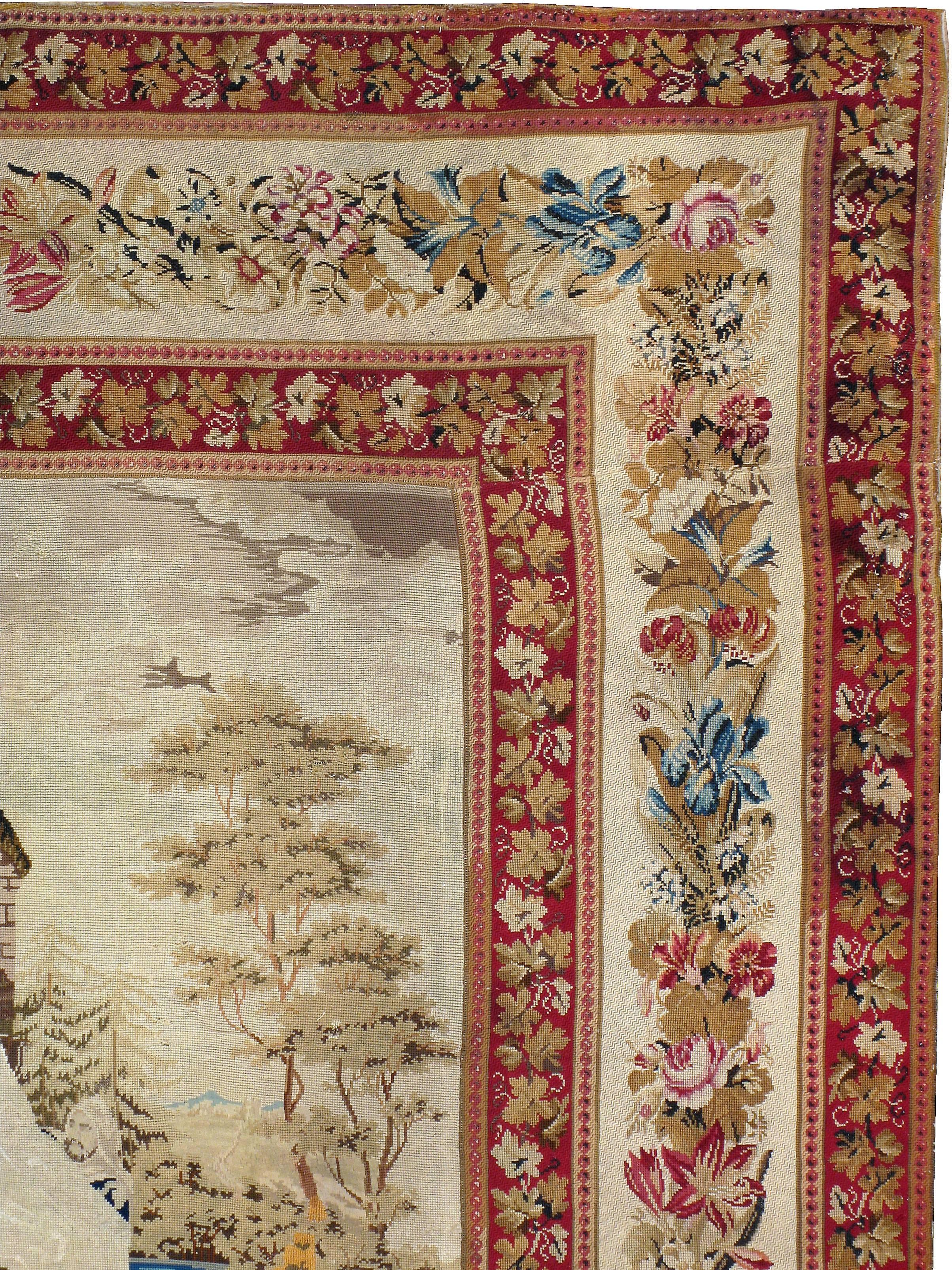 Louis XV Antique European Tapestry For Sale