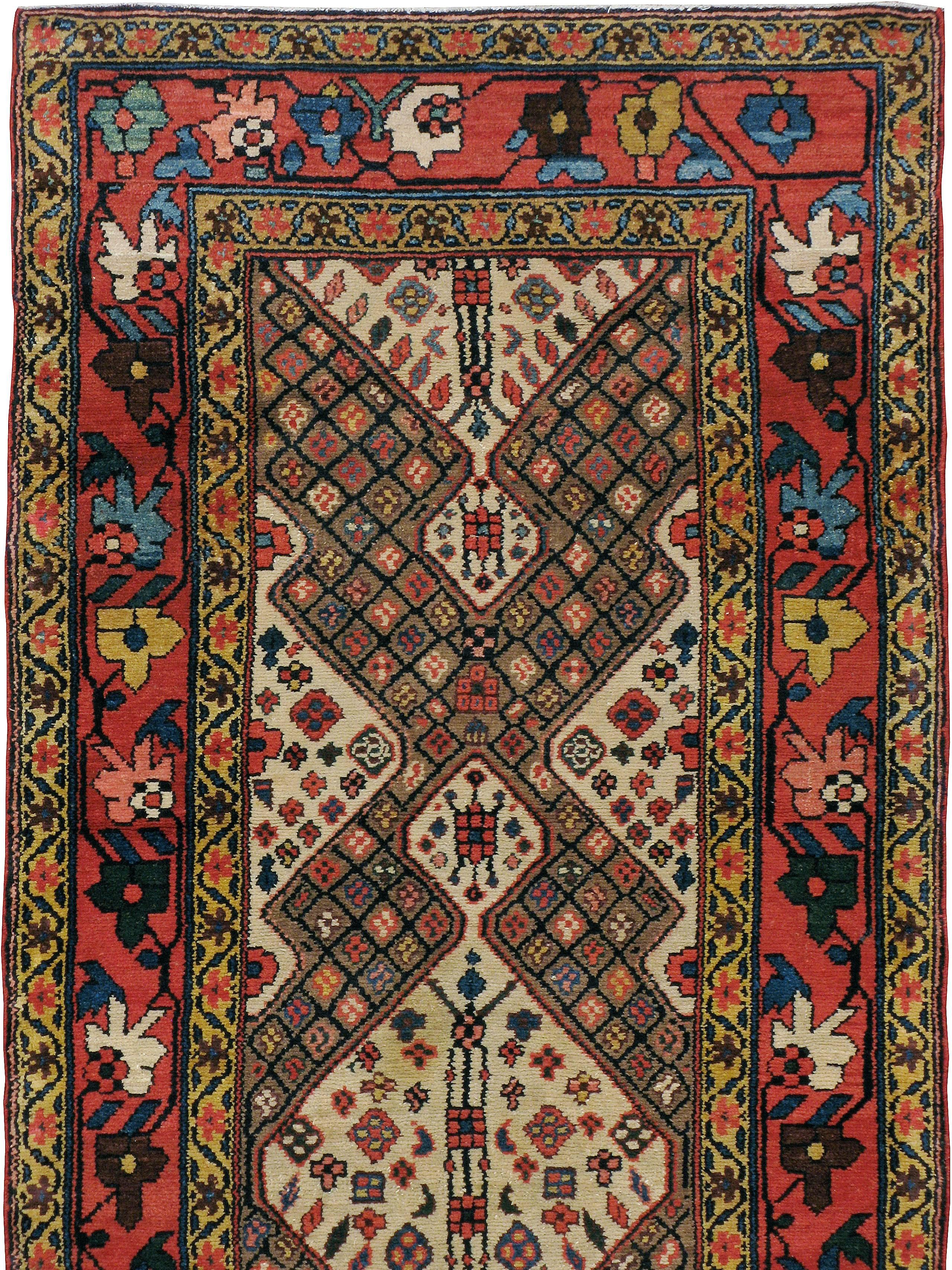 Malayer Antique Persian North West Runner For Sale