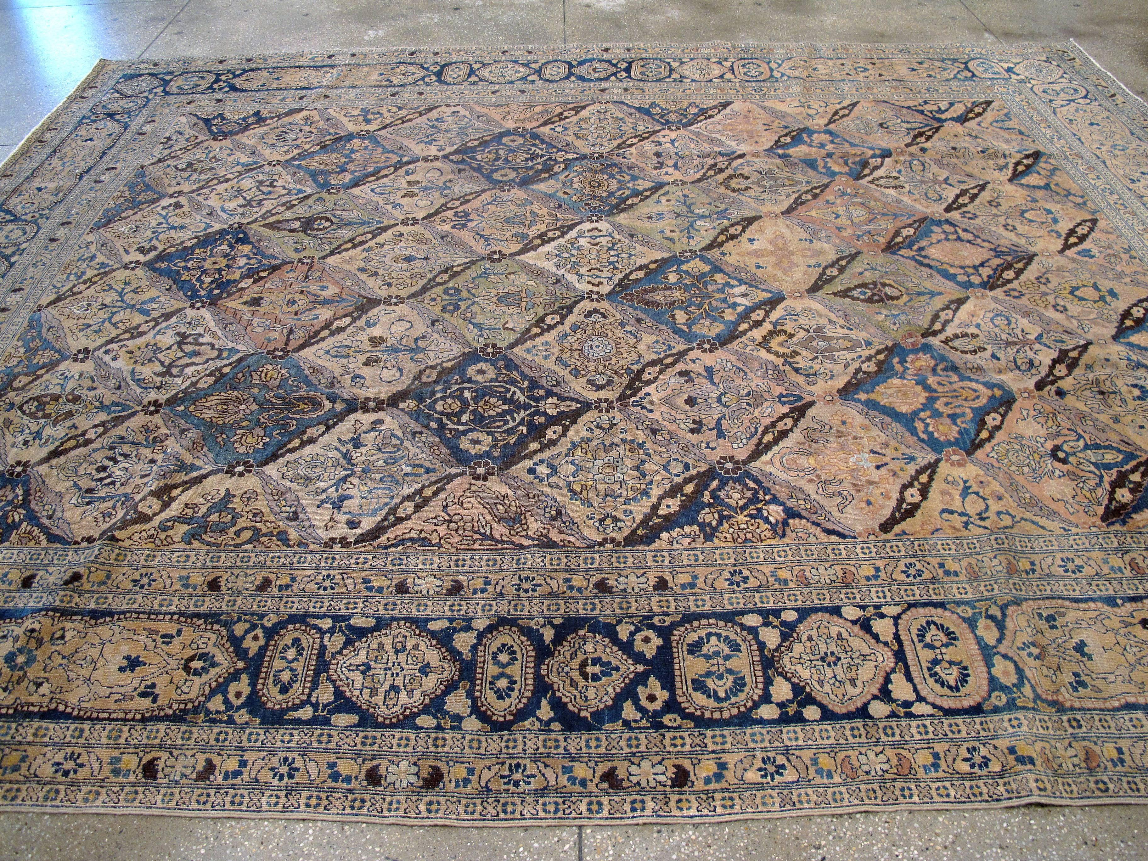 Antique Persian Tabriz Rug 2