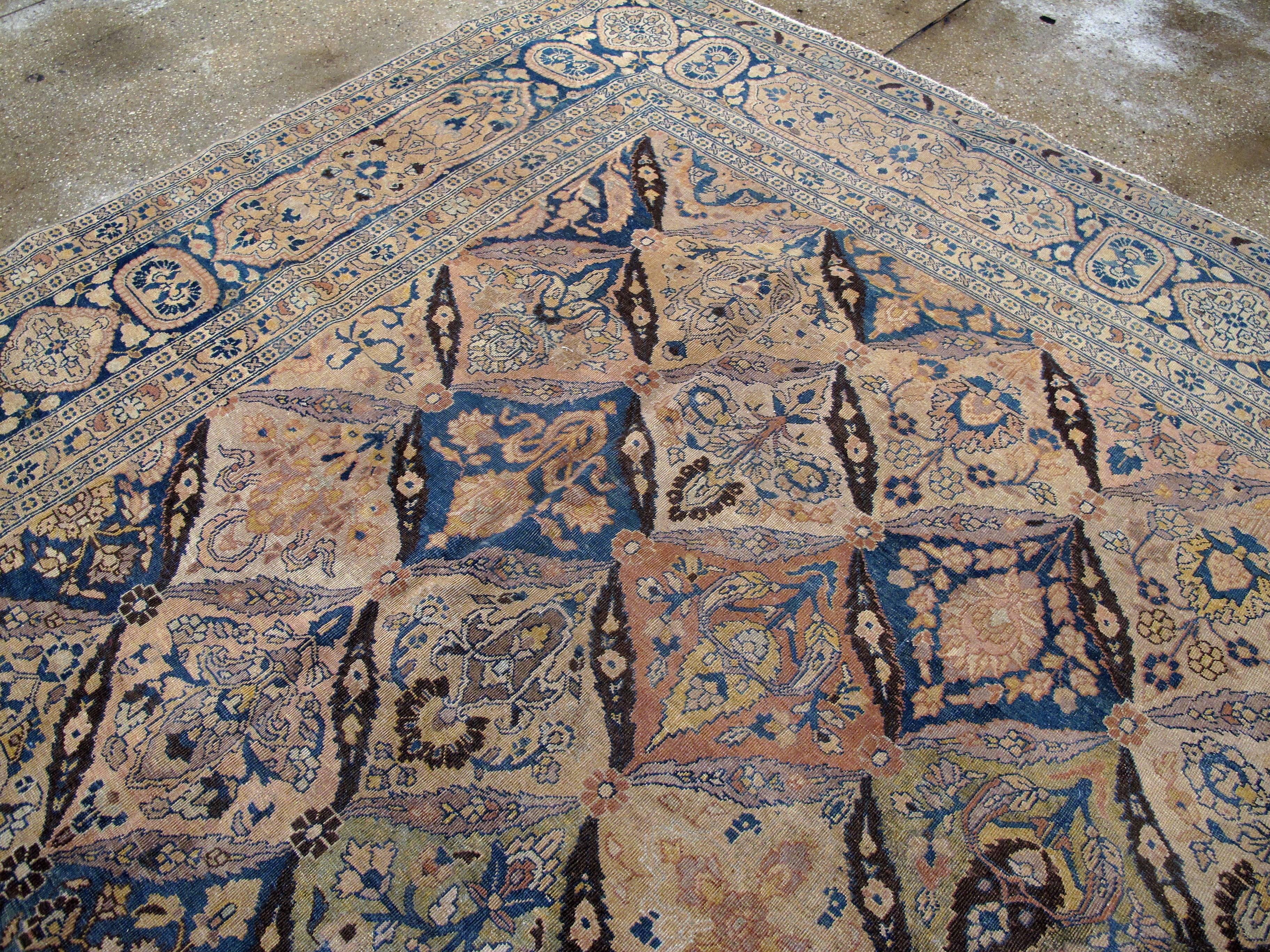 Antique Persian Tabriz Rug 1