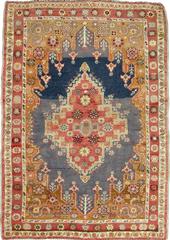 Antique Turkish Oushak Rug