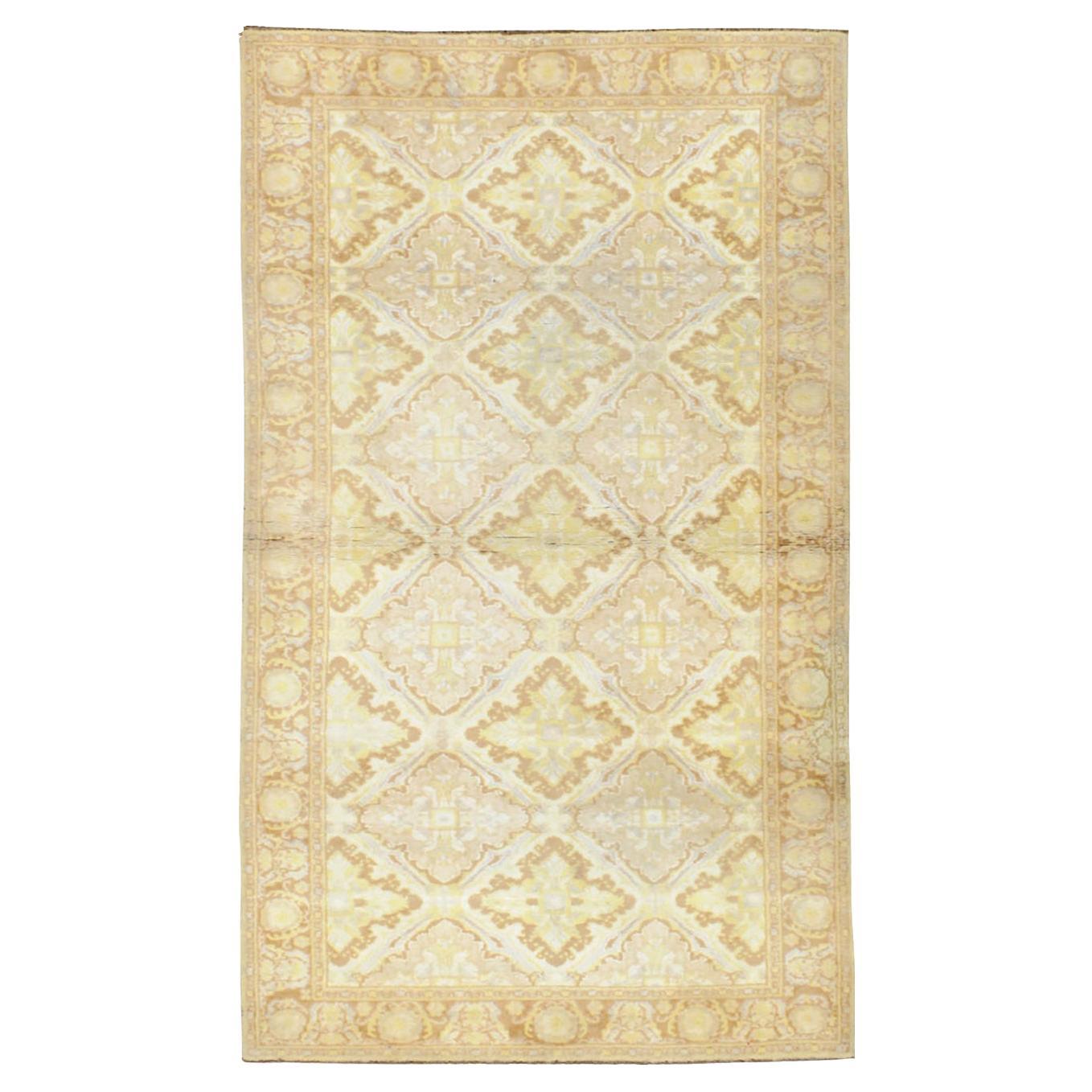 Vintage Indian Cotton Agra Rug