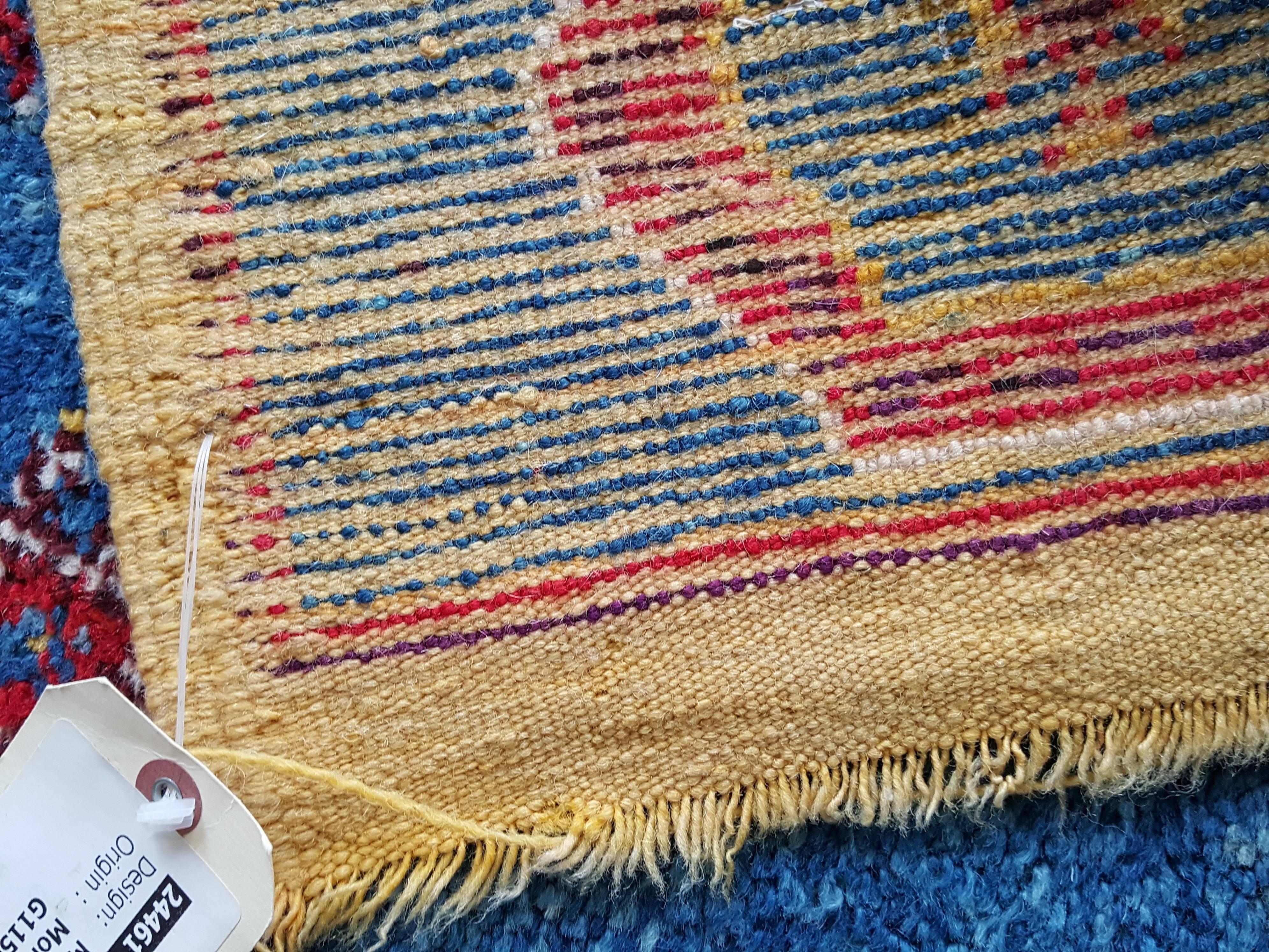 Wool Vintage Moroccan Berber Rug