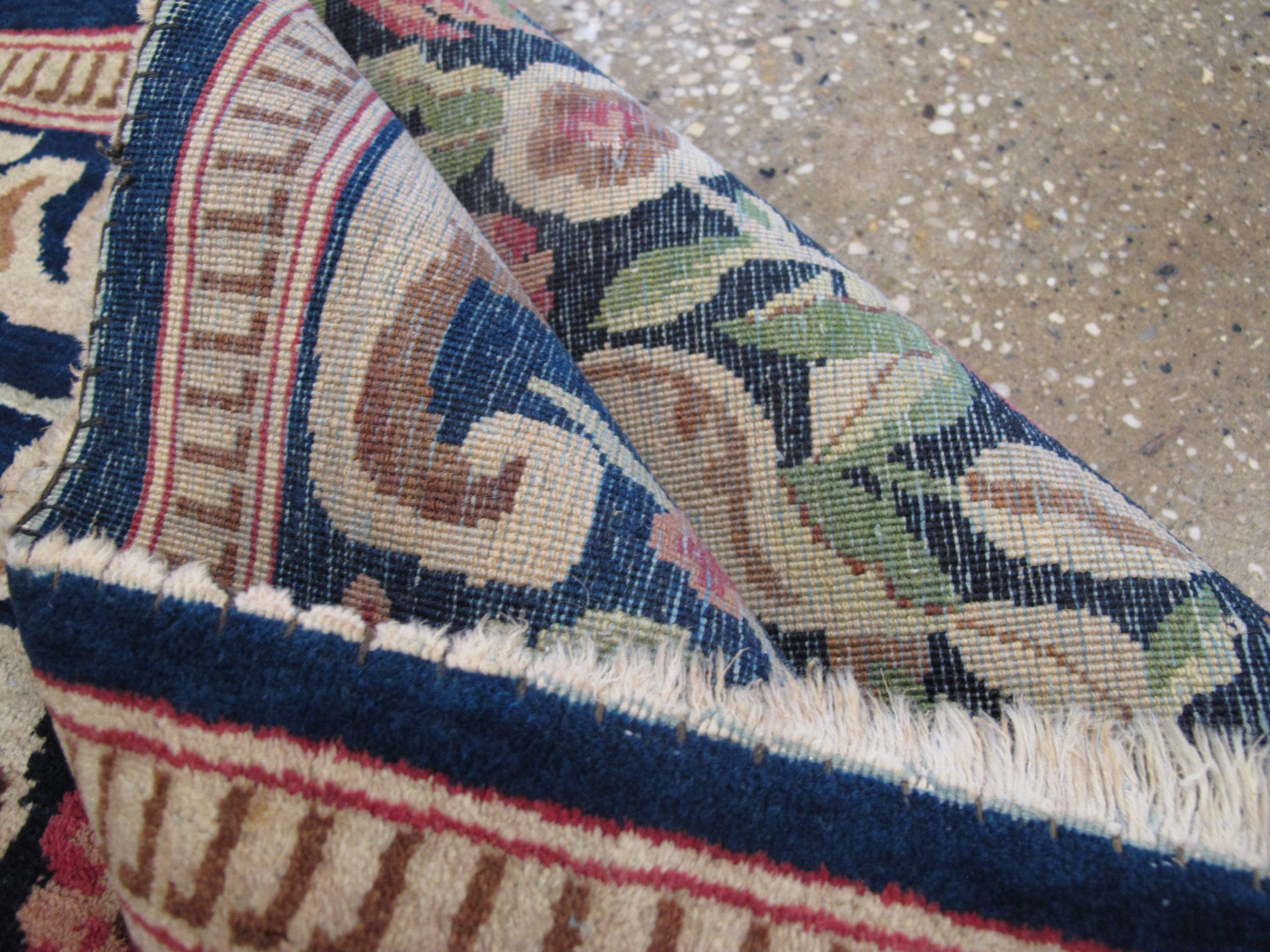 Alter persischer Kashan-Teppich im Angebot 2