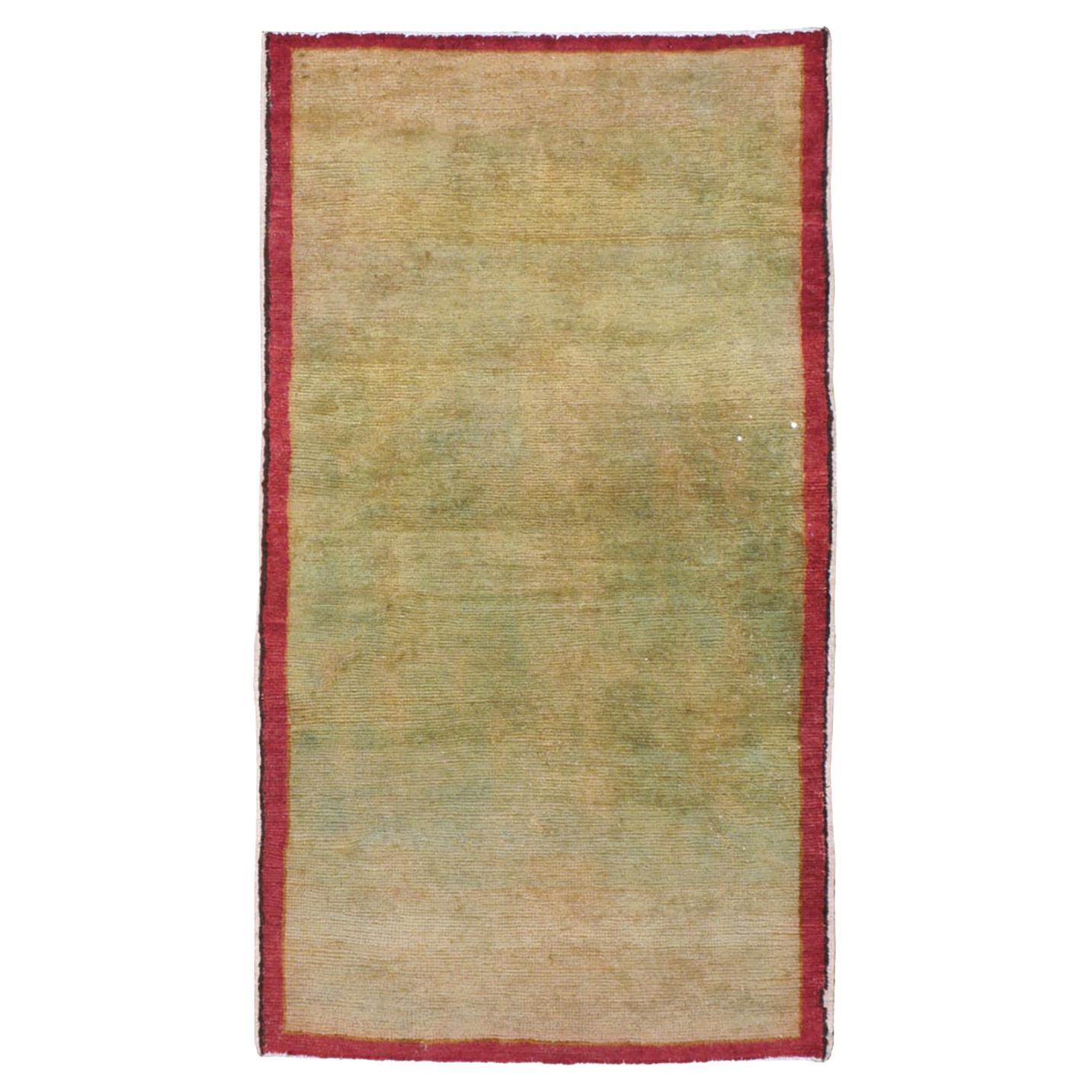 Tappeto da lancio turco anatolico della metà del XX secolo