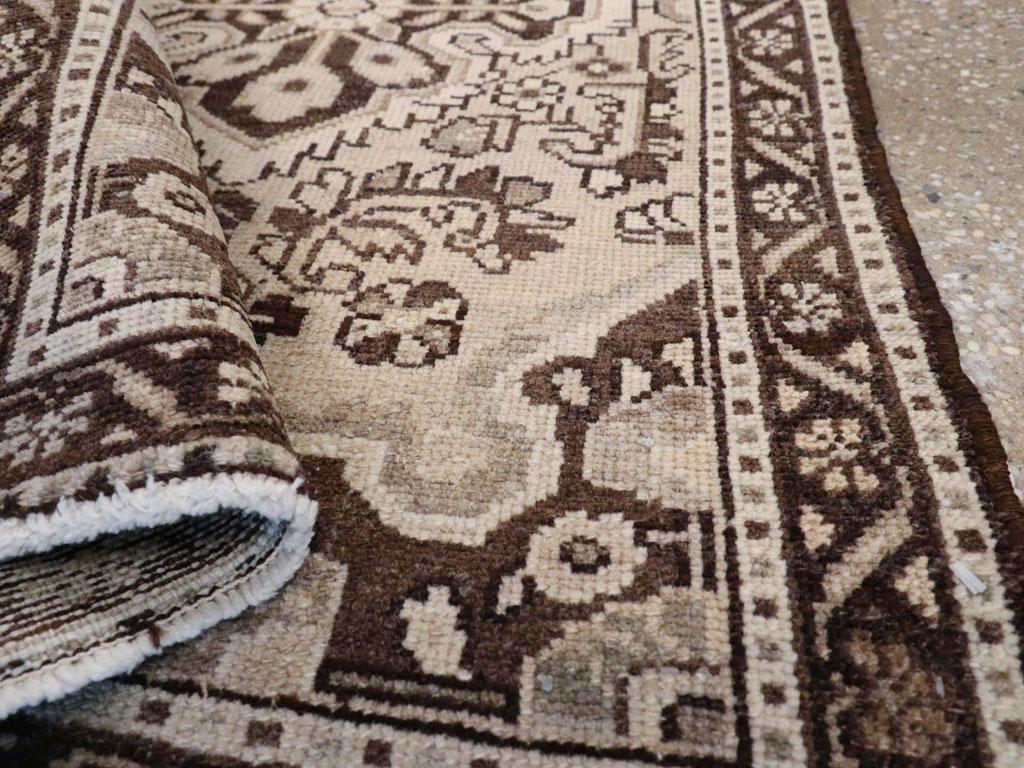 Lana Tappeto persiano Malayer della metà del XX secolo in vendita